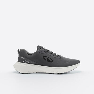 Hardloopschoenen voor heren jogflow 100.1 zwart/grijs