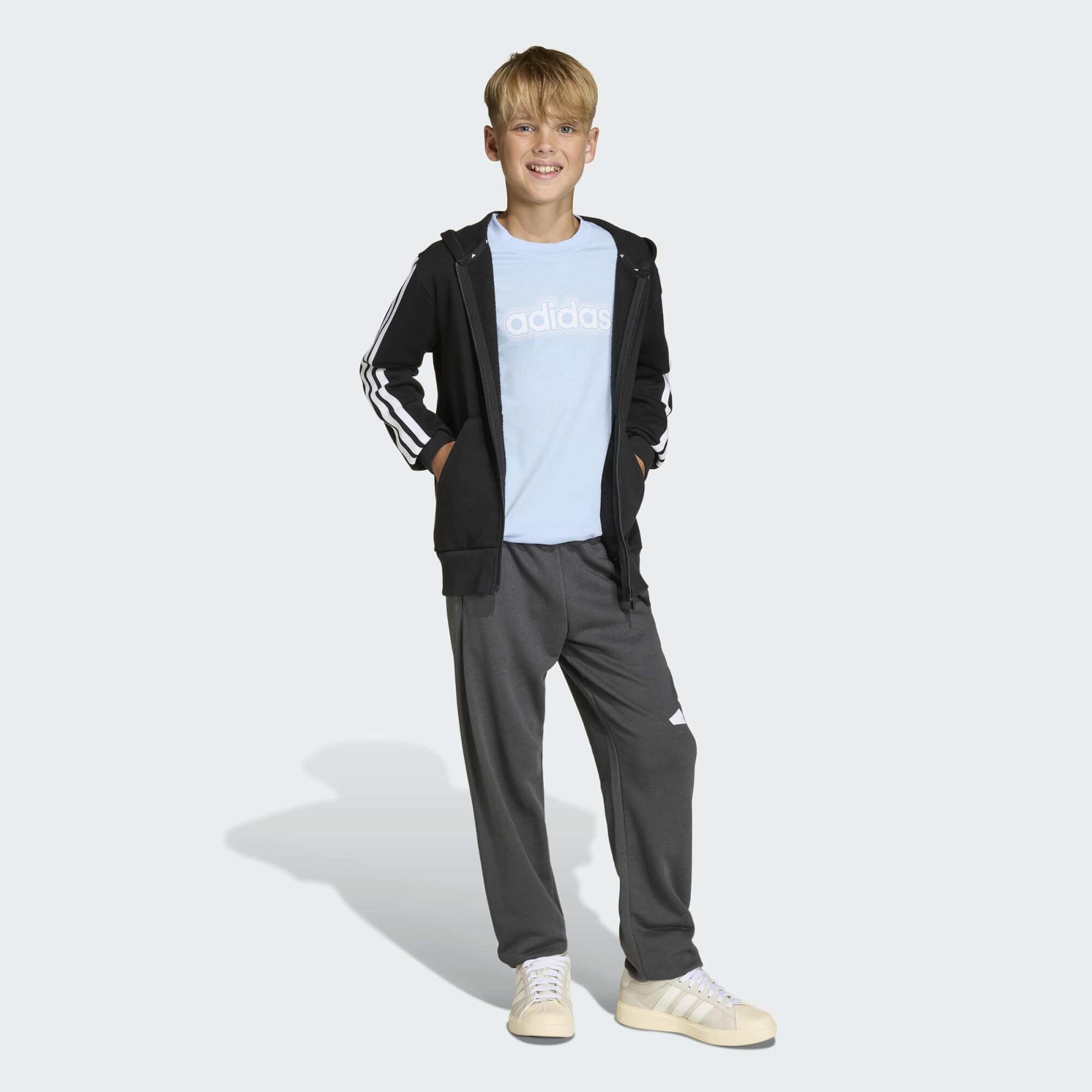 T-shirt en coton pour enfant, bleu clair 2/5
