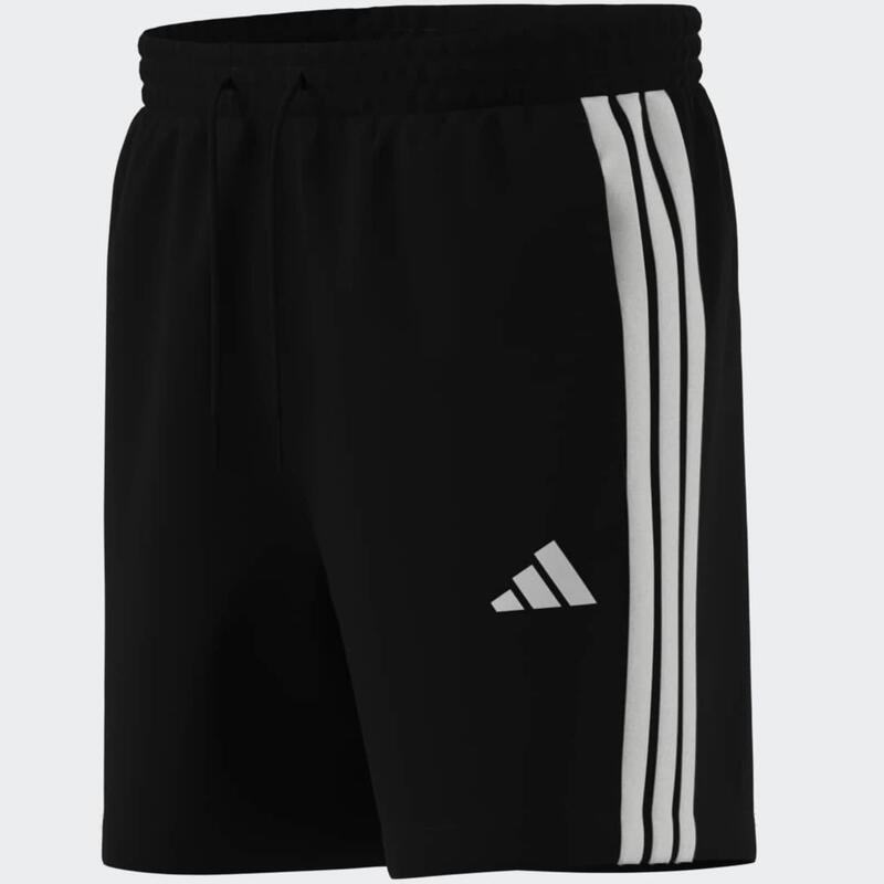 Șort din bumbac cu buzunar ADIDAS negru, bărbați