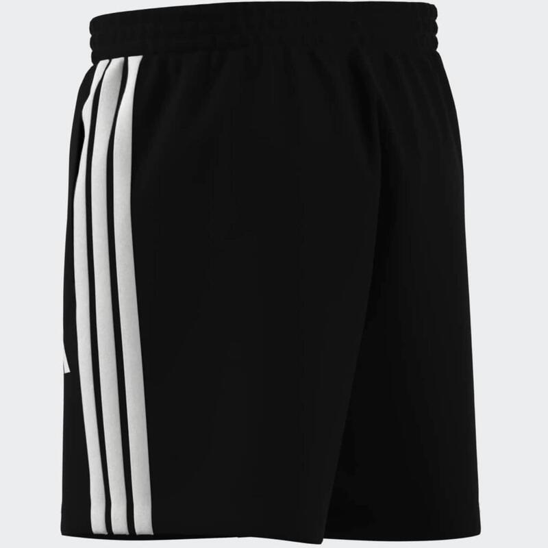Șort din bumbac cu buzunar ADIDAS negru, bărbați