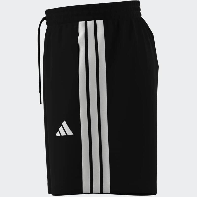 Șort din bumbac cu buzunar ADIDAS negru, bărbați