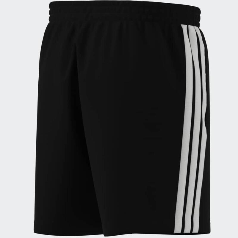 Șort din bumbac cu buzunar ADIDAS negru, bărbați