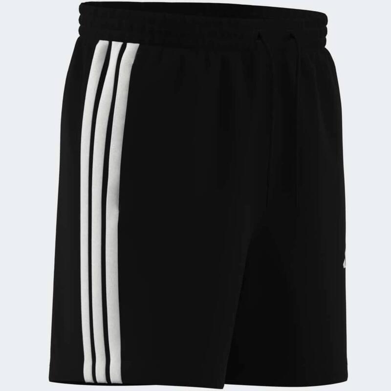 Șort din bumbac cu buzunar ADIDAS negru, bărbați