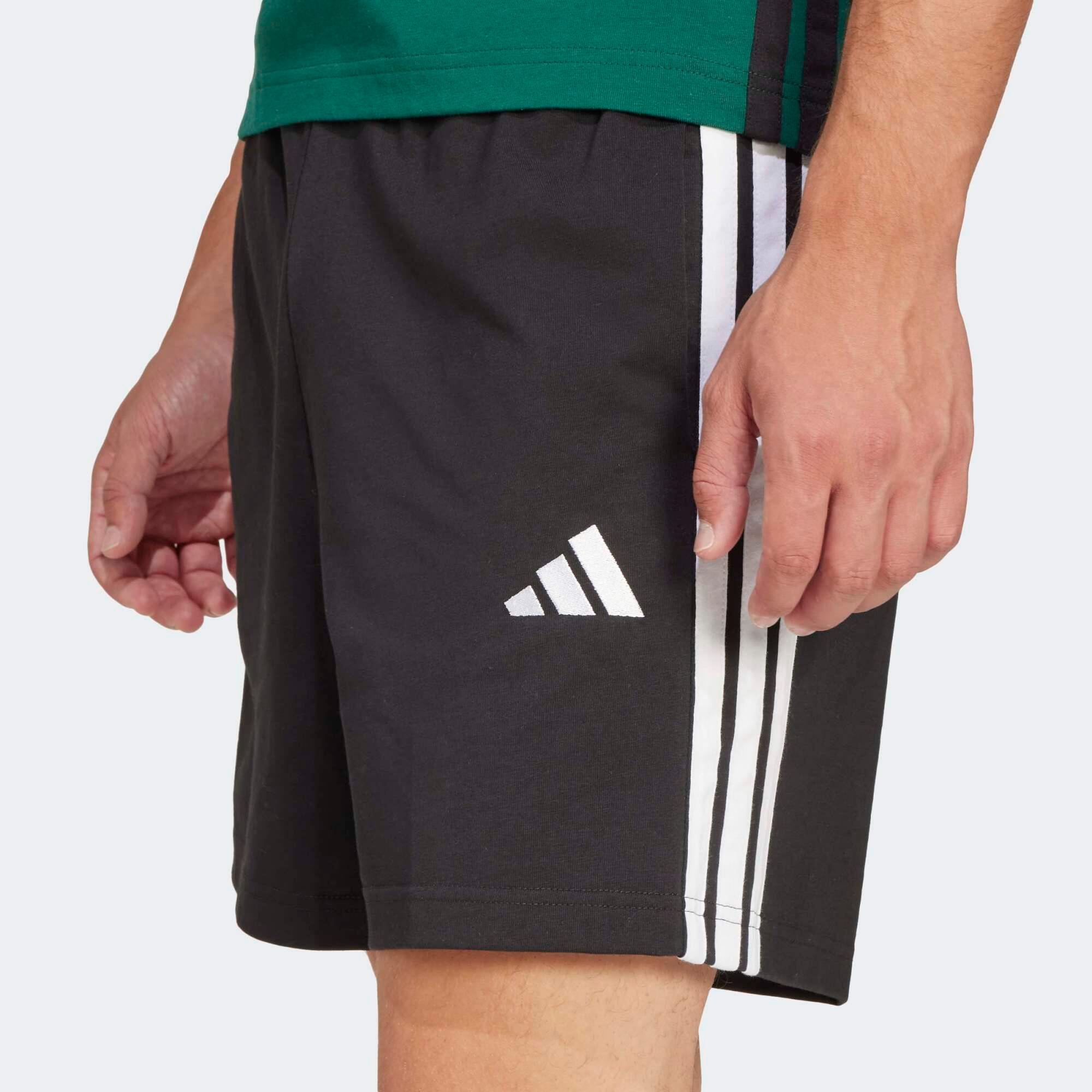 Short en coton avec poche pour homme, noir 4/10