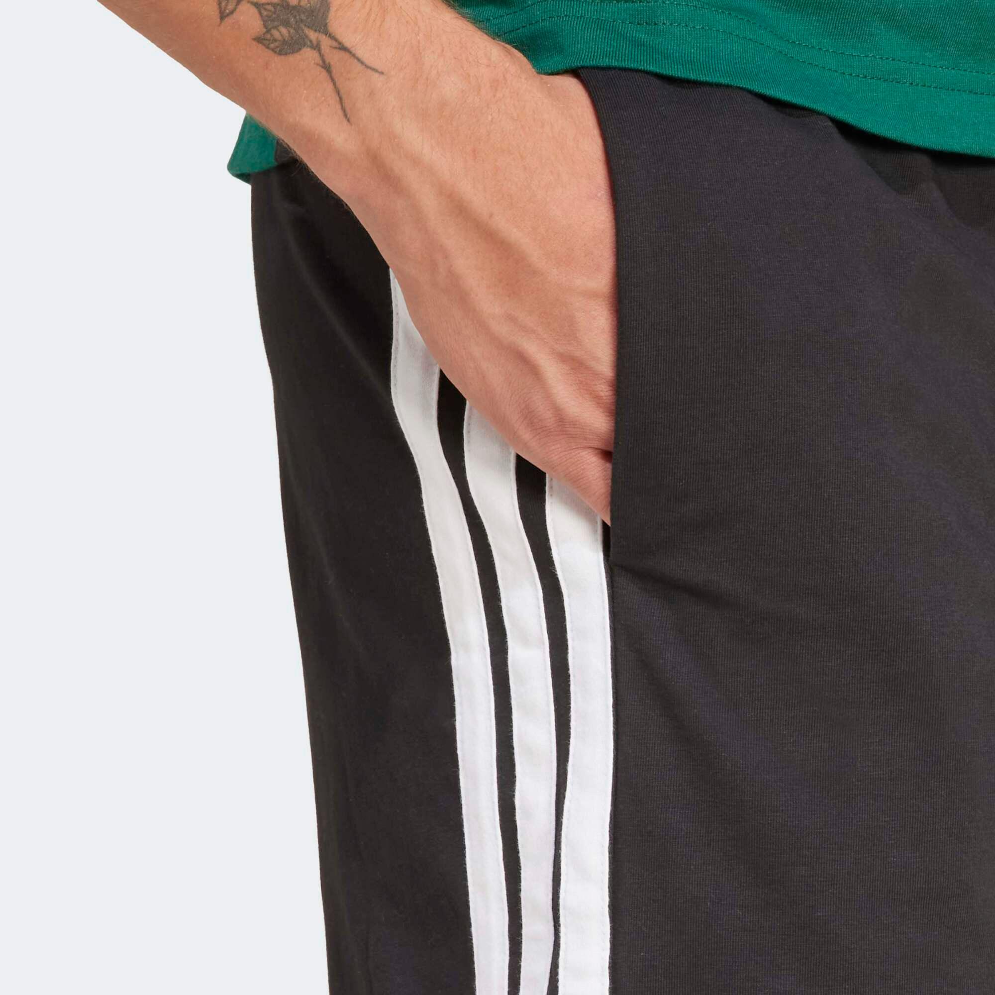 Short en coton avec poche pour homme, noir 5/10