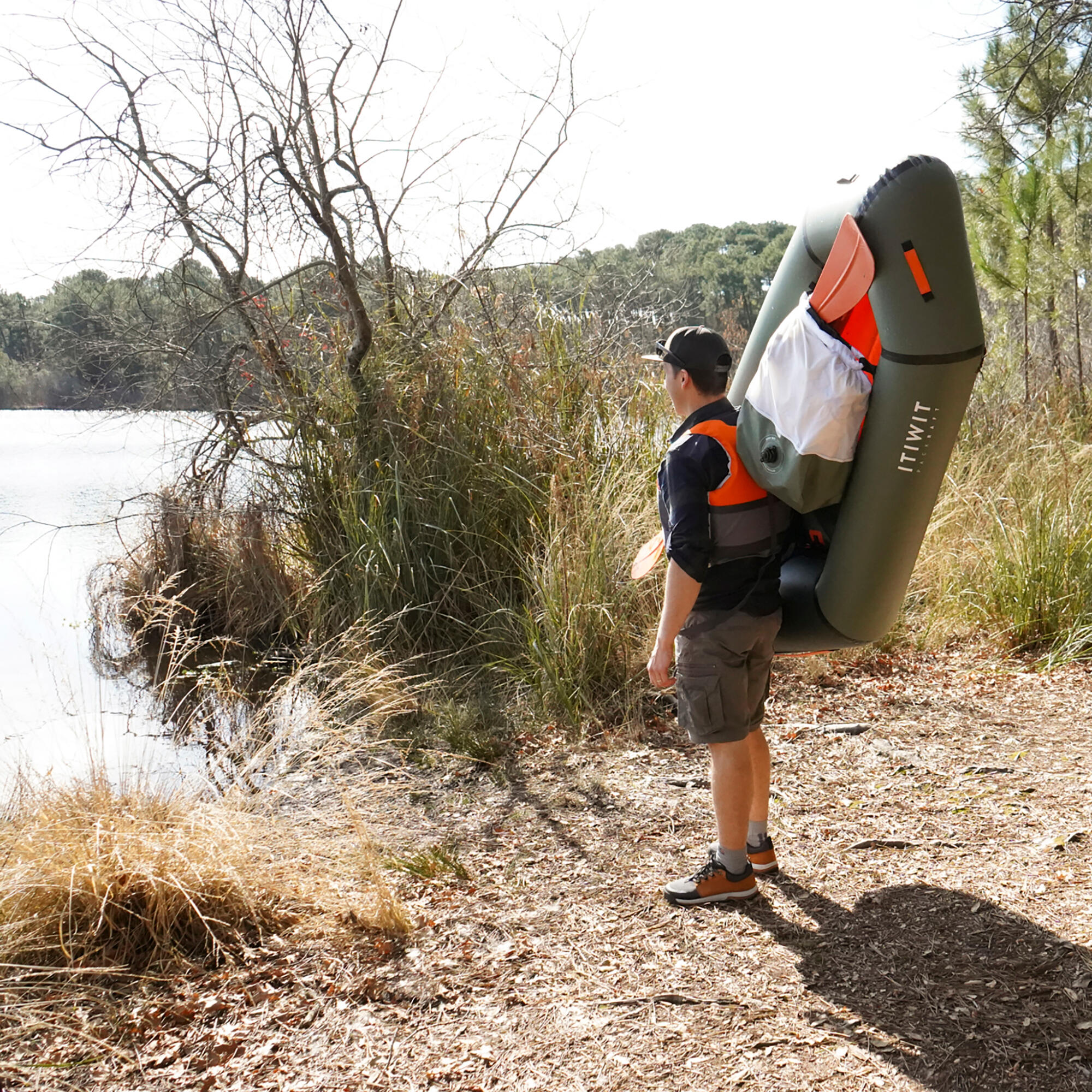Packraft 100 kayak gonflable rivière TPU 1 place - PR100 17/19