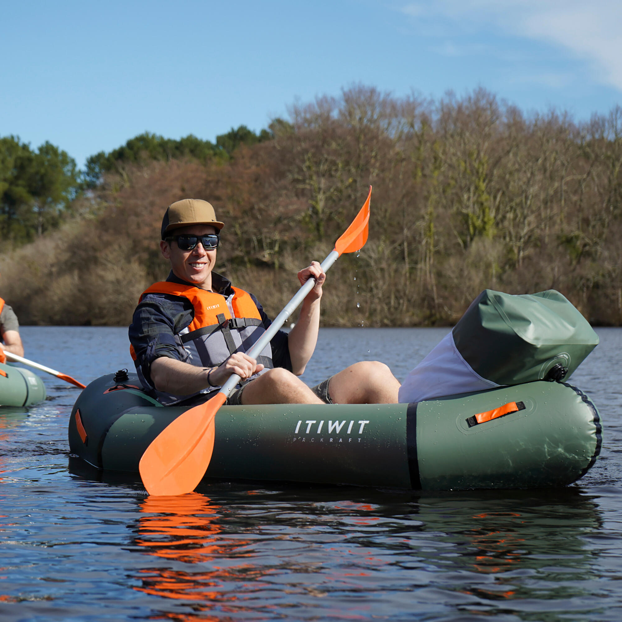 WOLFPACK LINEA PROFESIONAL - Groen waterdicht waterpak PVC maat 8-XL