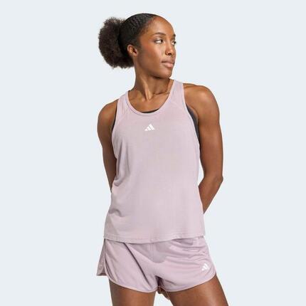 Débardeur fitness femme, gris