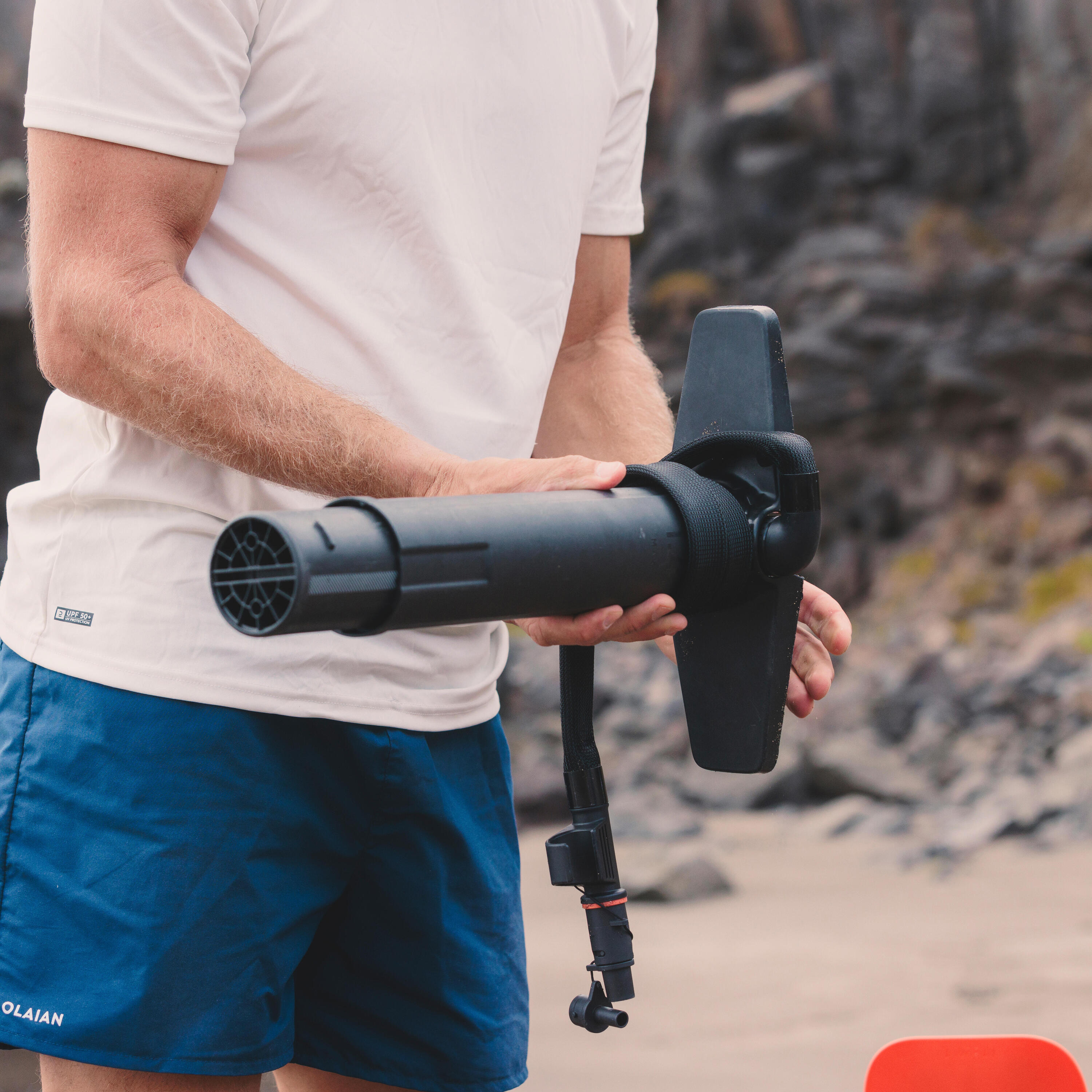 Gebraucht - Pumpe kompakt Doppelhub für Stand-Up-Paddle und Kayak Hochdruck 0... 9/17