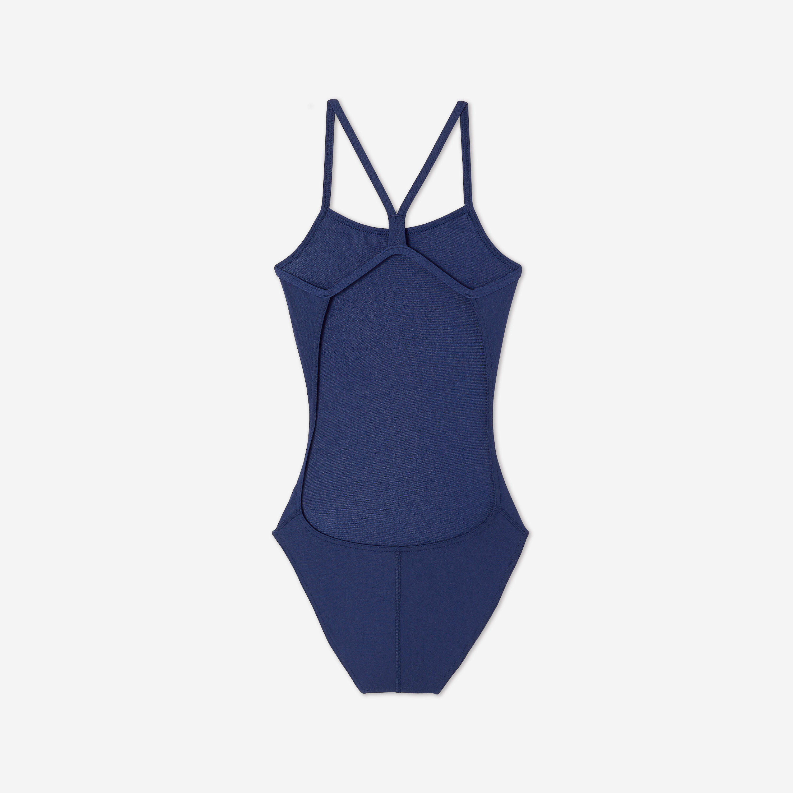 Bañador Natación Arena Solid Niña Azul Marino 9/9
