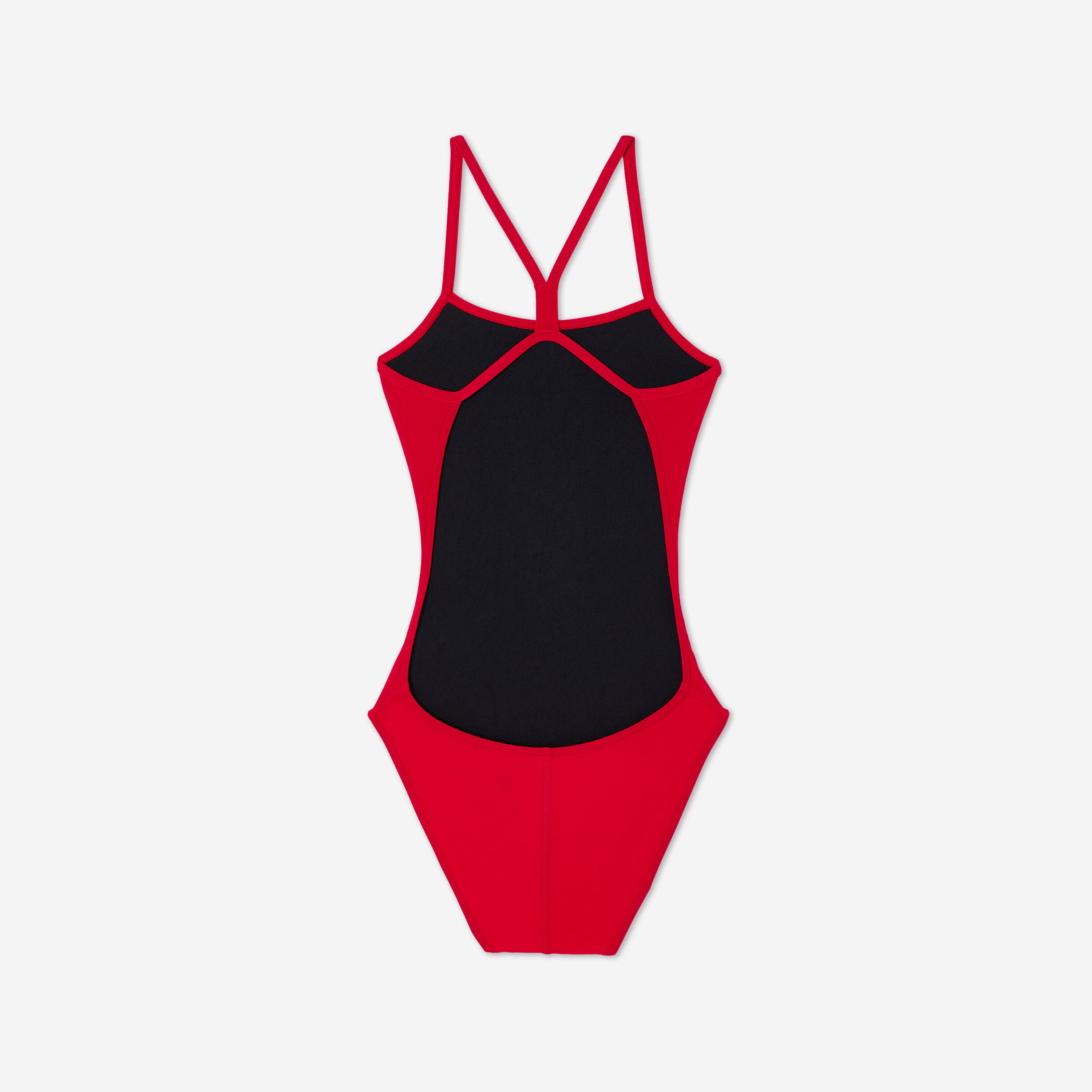Bañador Natación Arena Solid Niña Rojo 9/9
