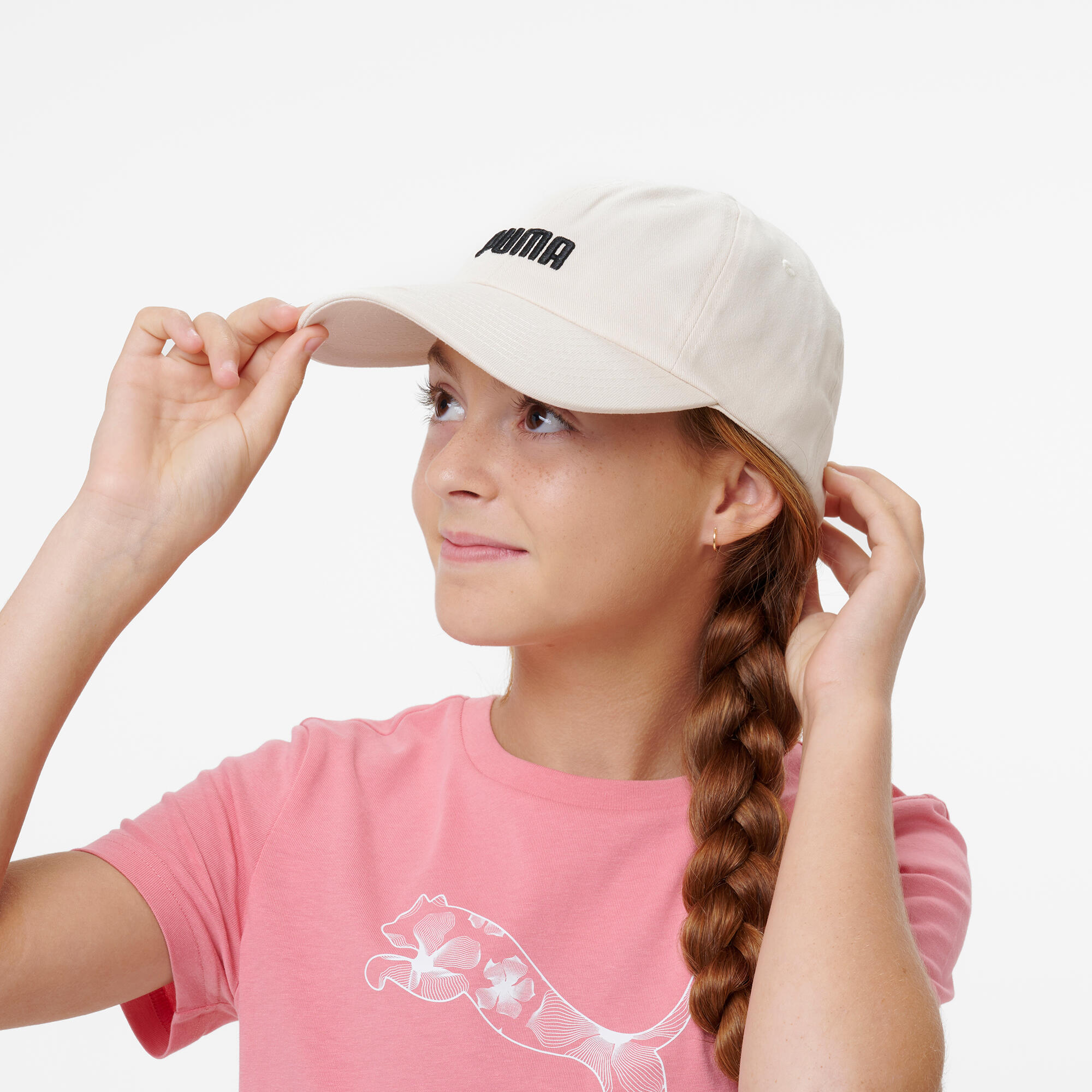 Casquette en coton pour enfant, beige 2/7