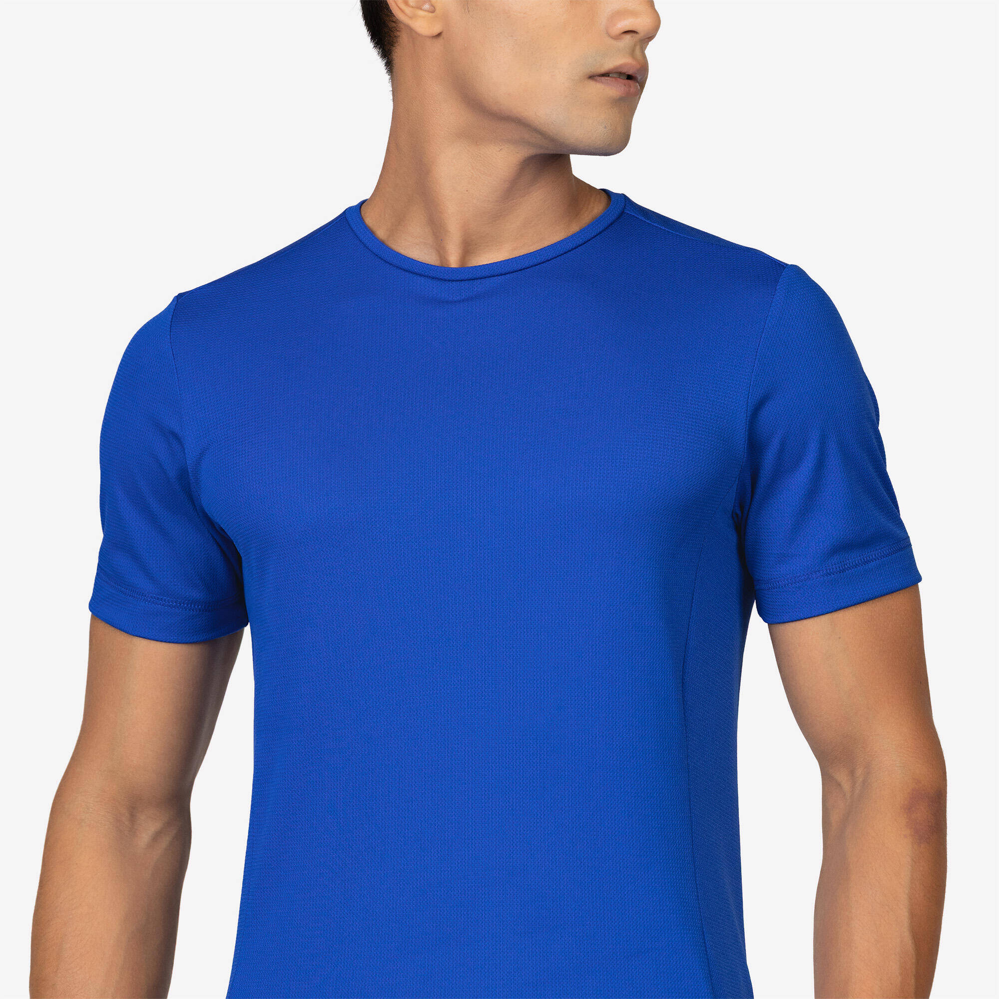 Men Running T-Shirt Breathable, Quick Dry, Kiprun 100 - Blue -  3