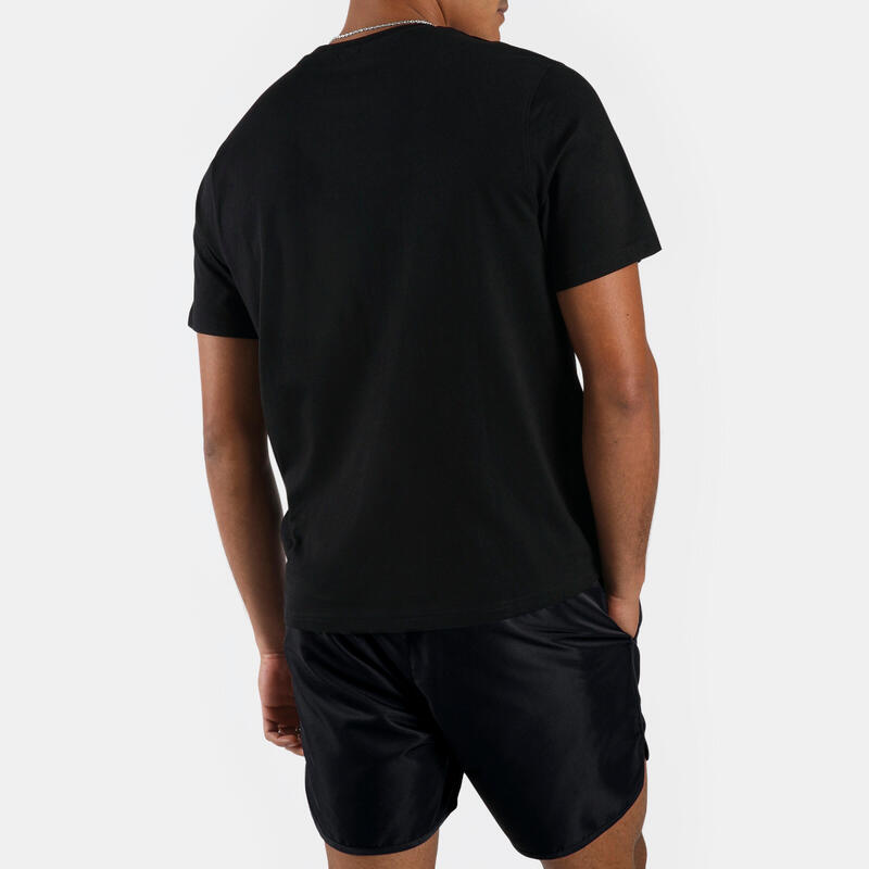 Tricou Reebok bărbați din bumbac cu logo, negru