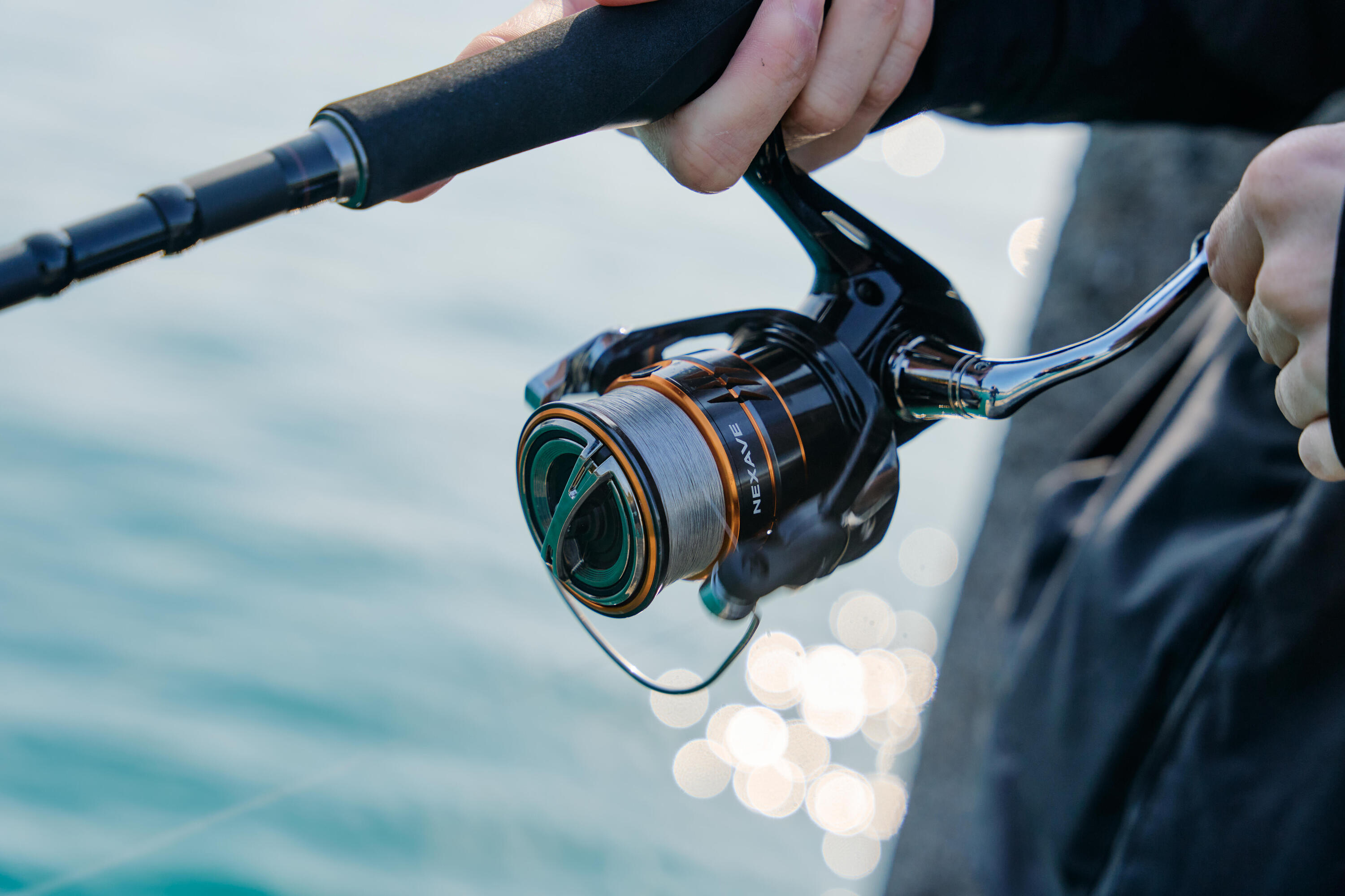 Moulinet pêche au leurre NEXAVE 2500 HG FL 6/8