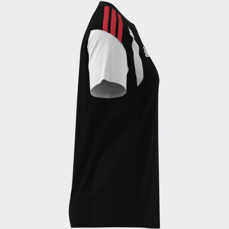 Tricou de antrenament ADIDAS Tiro 26, negru-roșu, DAMĂ