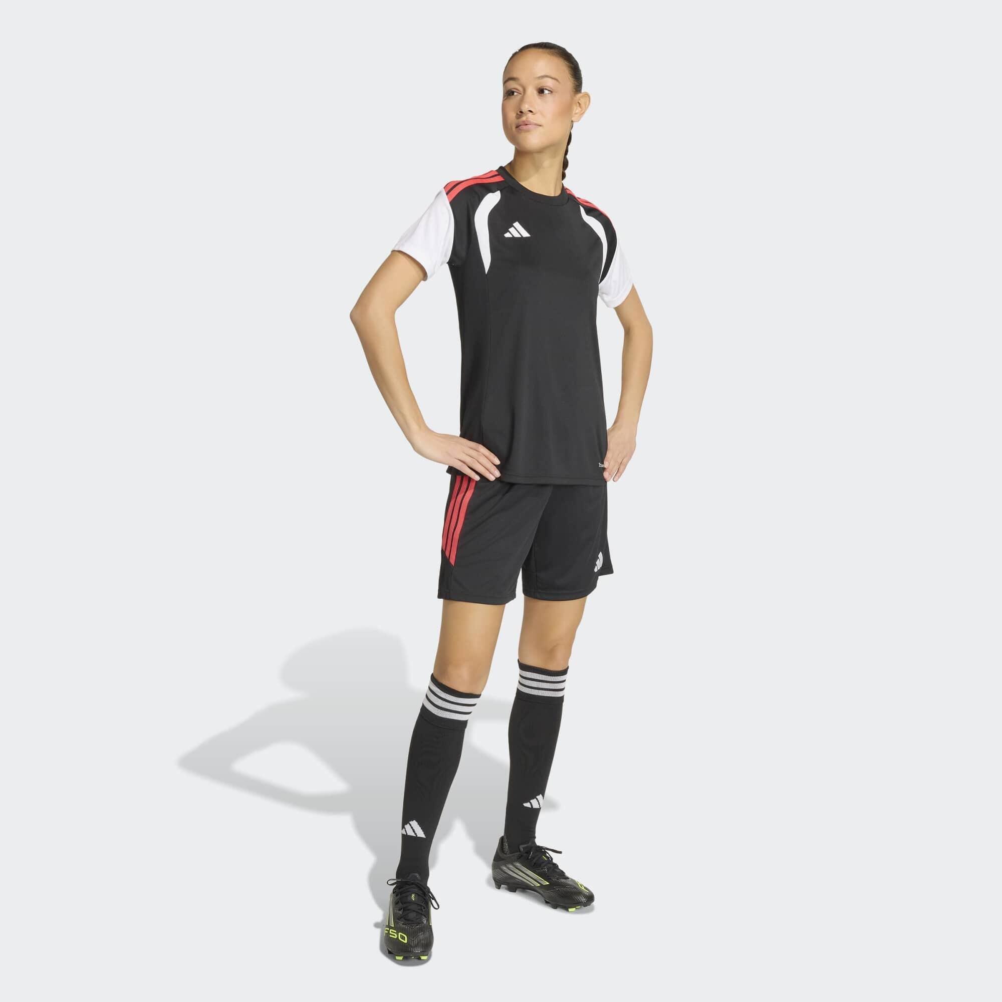 Adidas Tiro 26 Damen Trainingstrikot Erwachsene schwarz/rot 7/7