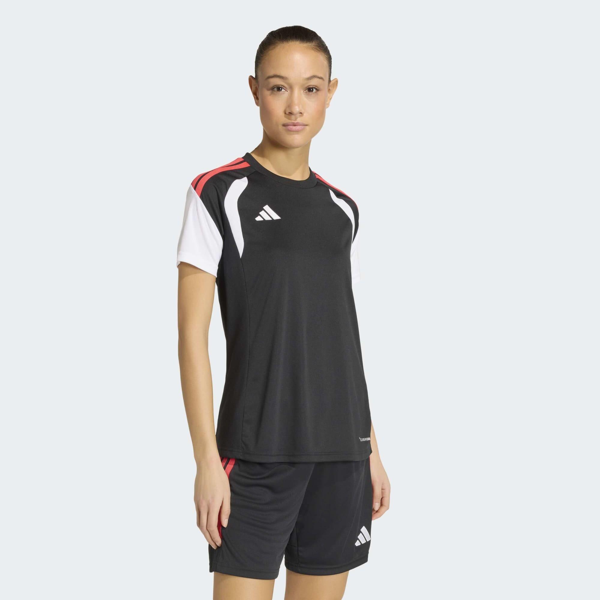 Adidas Tiro 26 Damen Trainingstrikot Erwachsene schwarz/rot 3/7