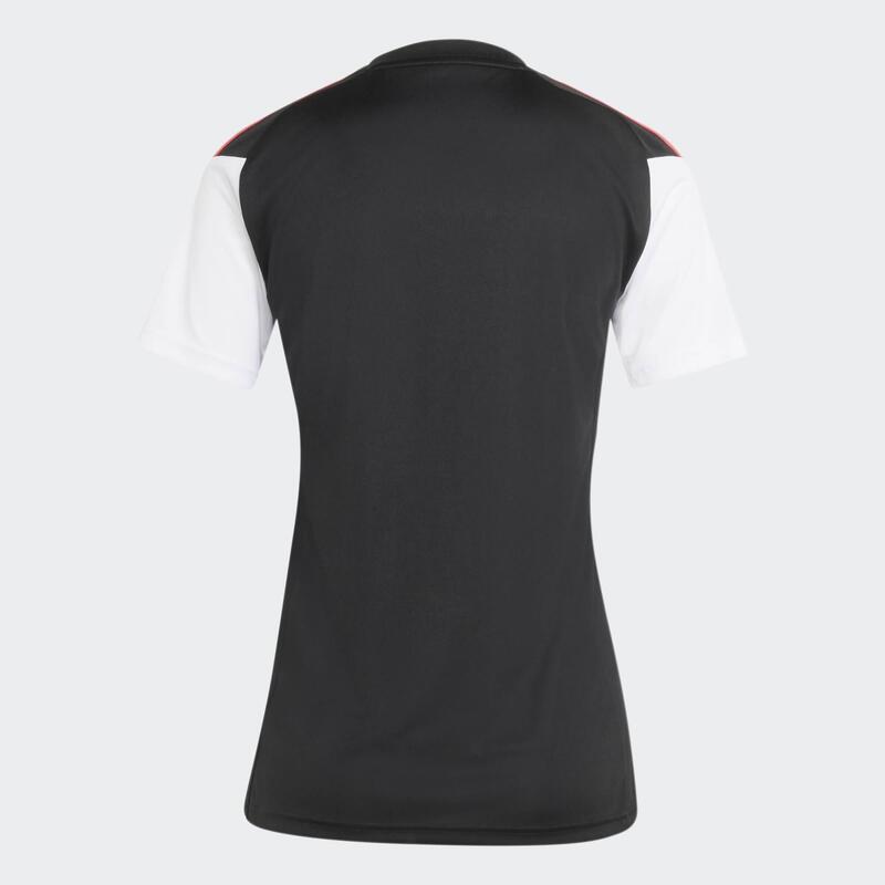 Tricou de antrenament ADIDAS Tiro 26, negru-roșu, DAMĂ