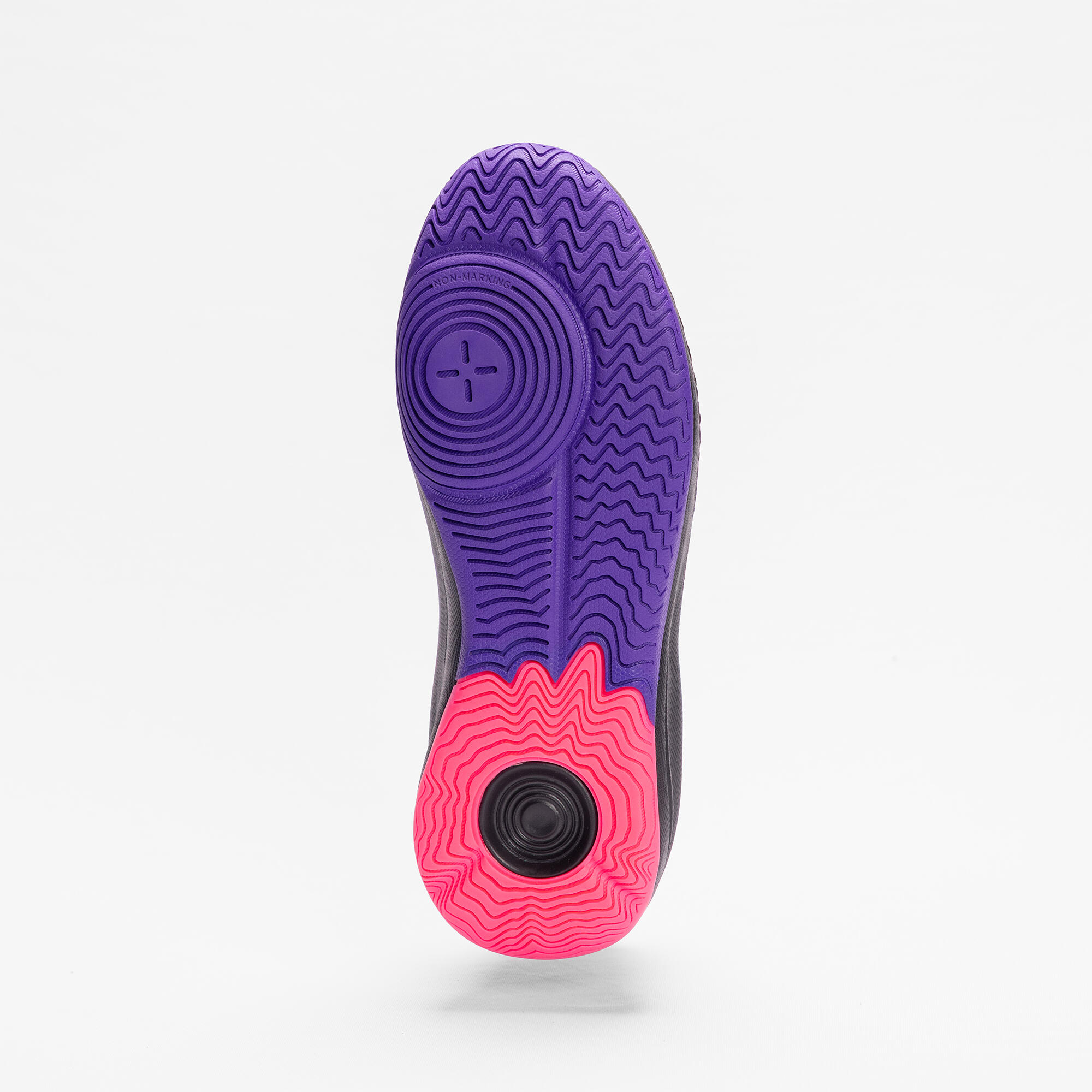 Adult Xover 100 Mid Cut Purple Pink Basketball Shoe - Image 6