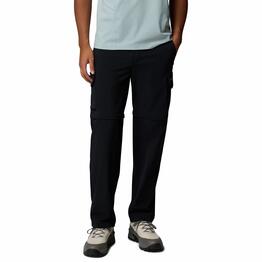 Pantalon de randonnée - Columbia SILVER RIDGE ELITE CONVERTIBLE NOIR - Homme
