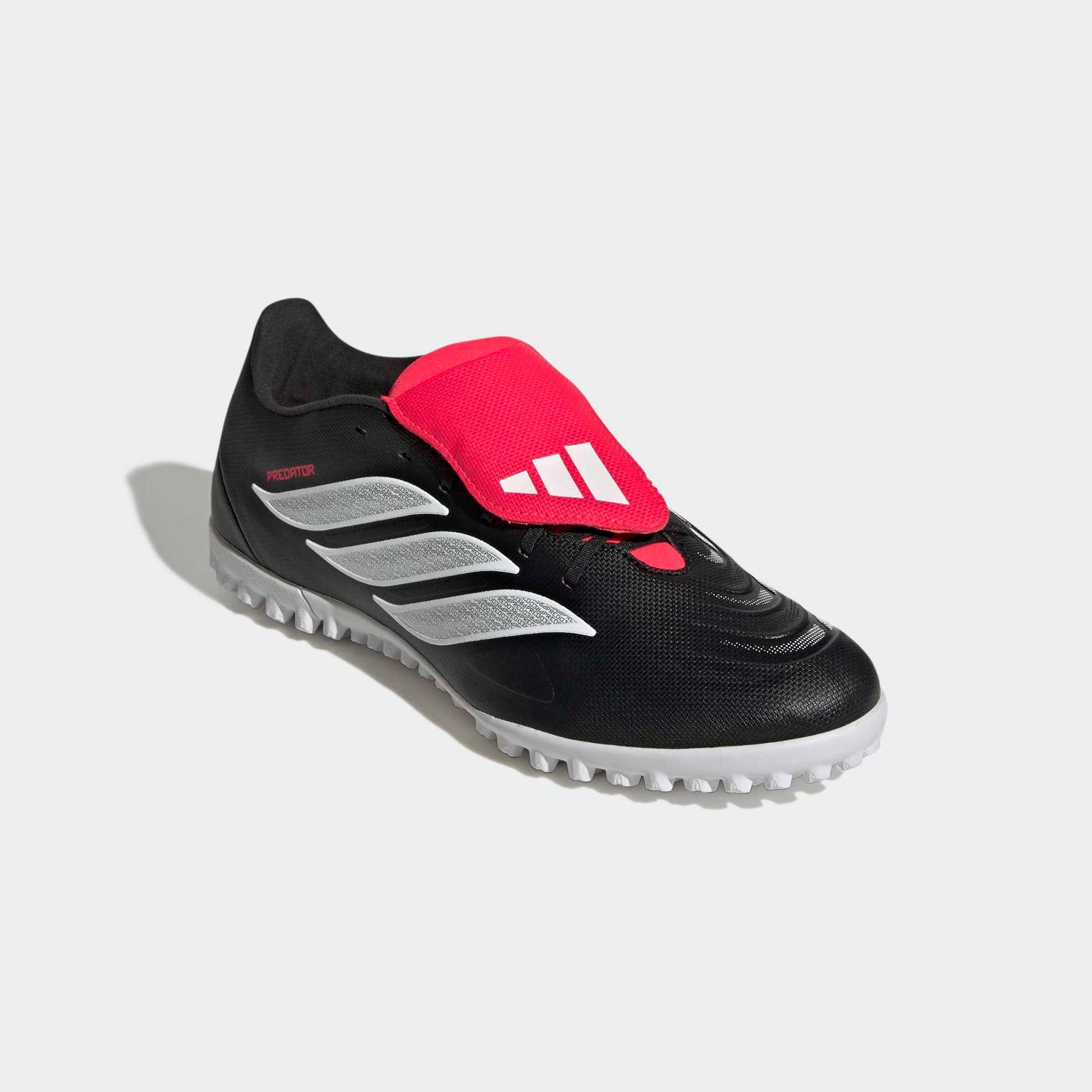 Fussbalschuh Predator Club Turf Erwachsene Schwarz 7/8