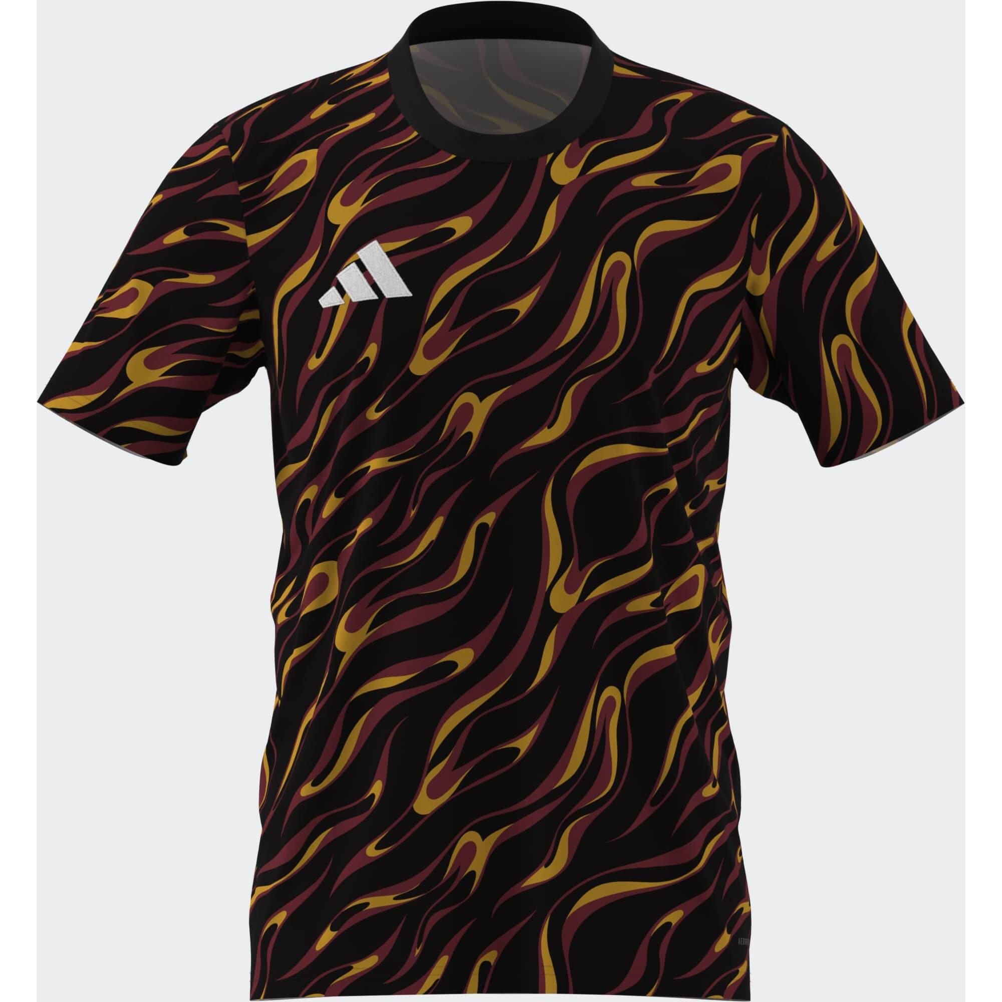 Damen/Herren Fußball Trikot ADIDAS Practise schwarz/gelb