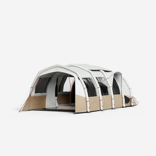 Tente de camping gonflable 4 places 2 chambres, Fresh&Black, Air Seconds 4.2 XXL
