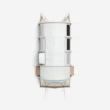 Намет надувний Air Seconds 4.2 F&B на 4 особи 2 спальні