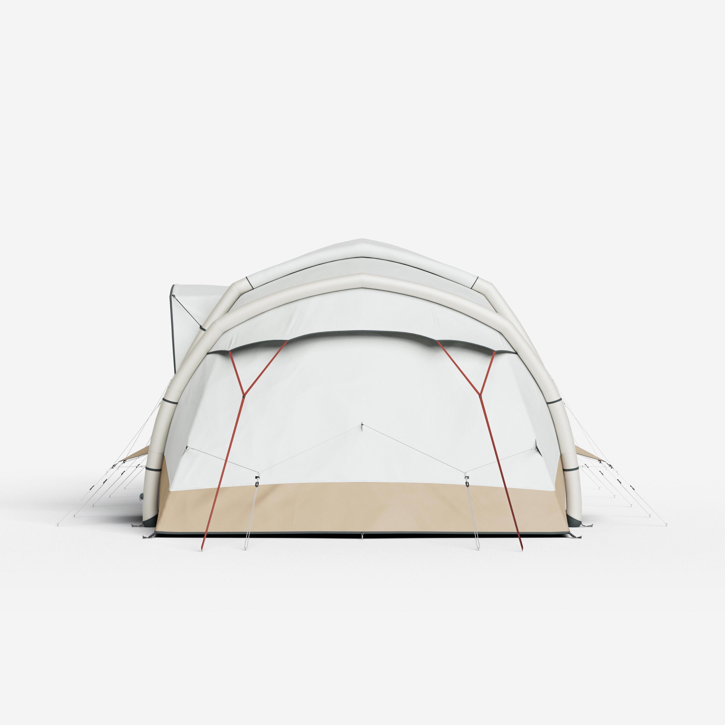 Tente de camping gonflable 4 places 2 chambres, Fresh&Black, Air Seconds 4.2 XXL 9/22