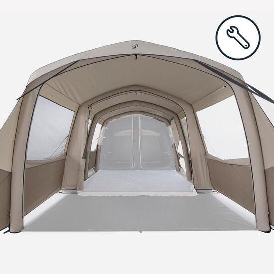 Buitentent voor de opblaasbare tent Air Seconds 4.2 XXL polykatoen