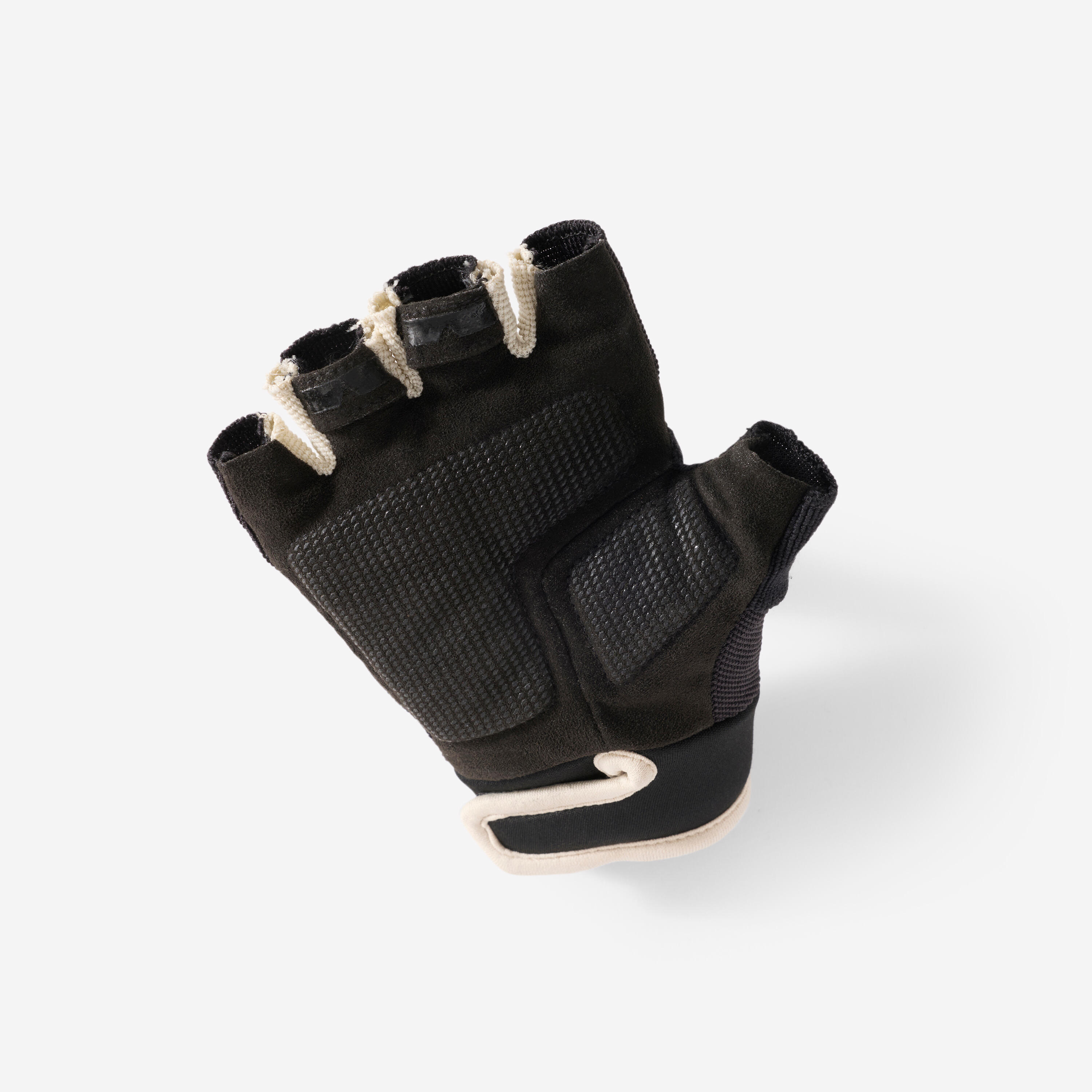 Fahrrad Handschuhe 500 Kinder schwarz 3/4