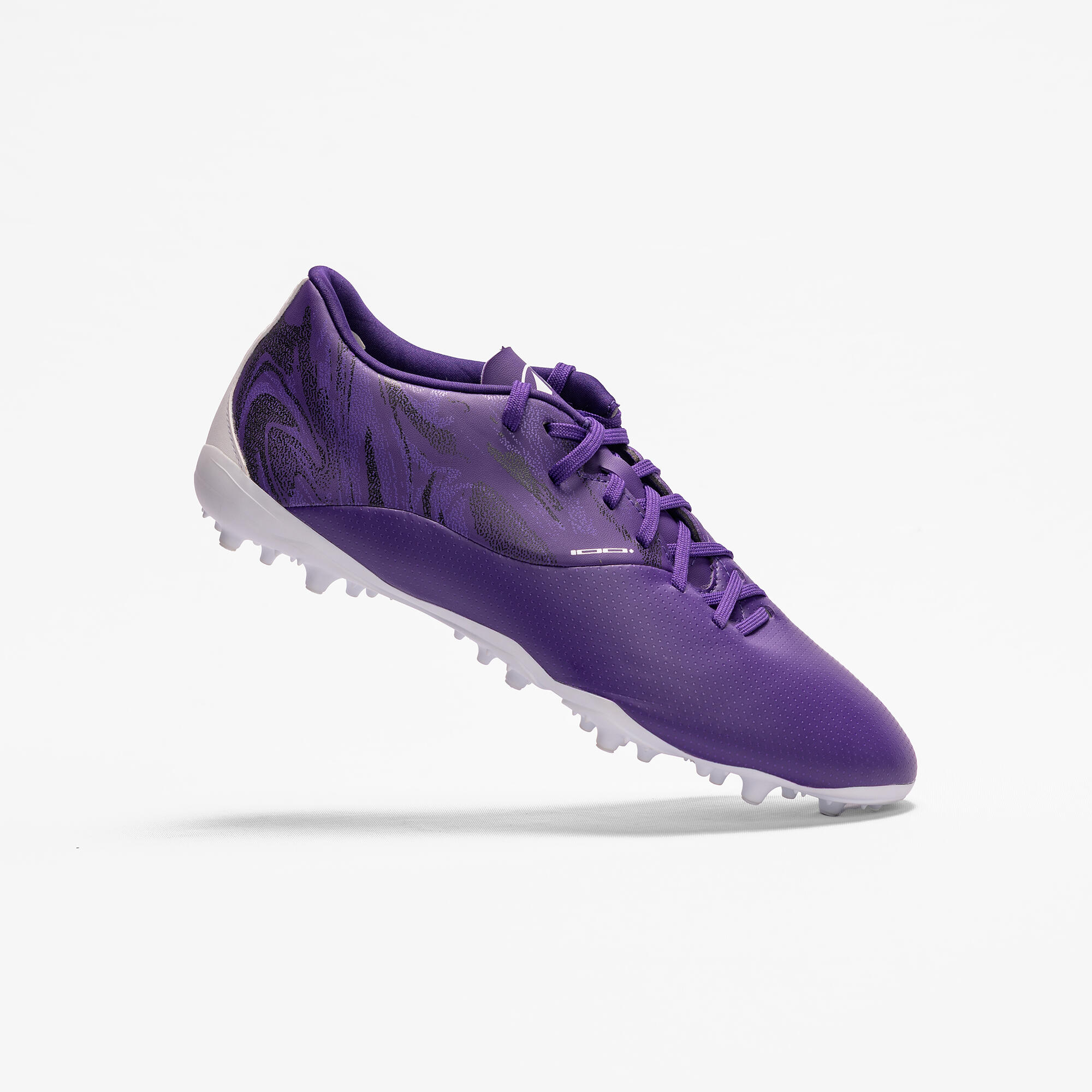 Mens Football Shoes Essential 100+ MG AG Purple White