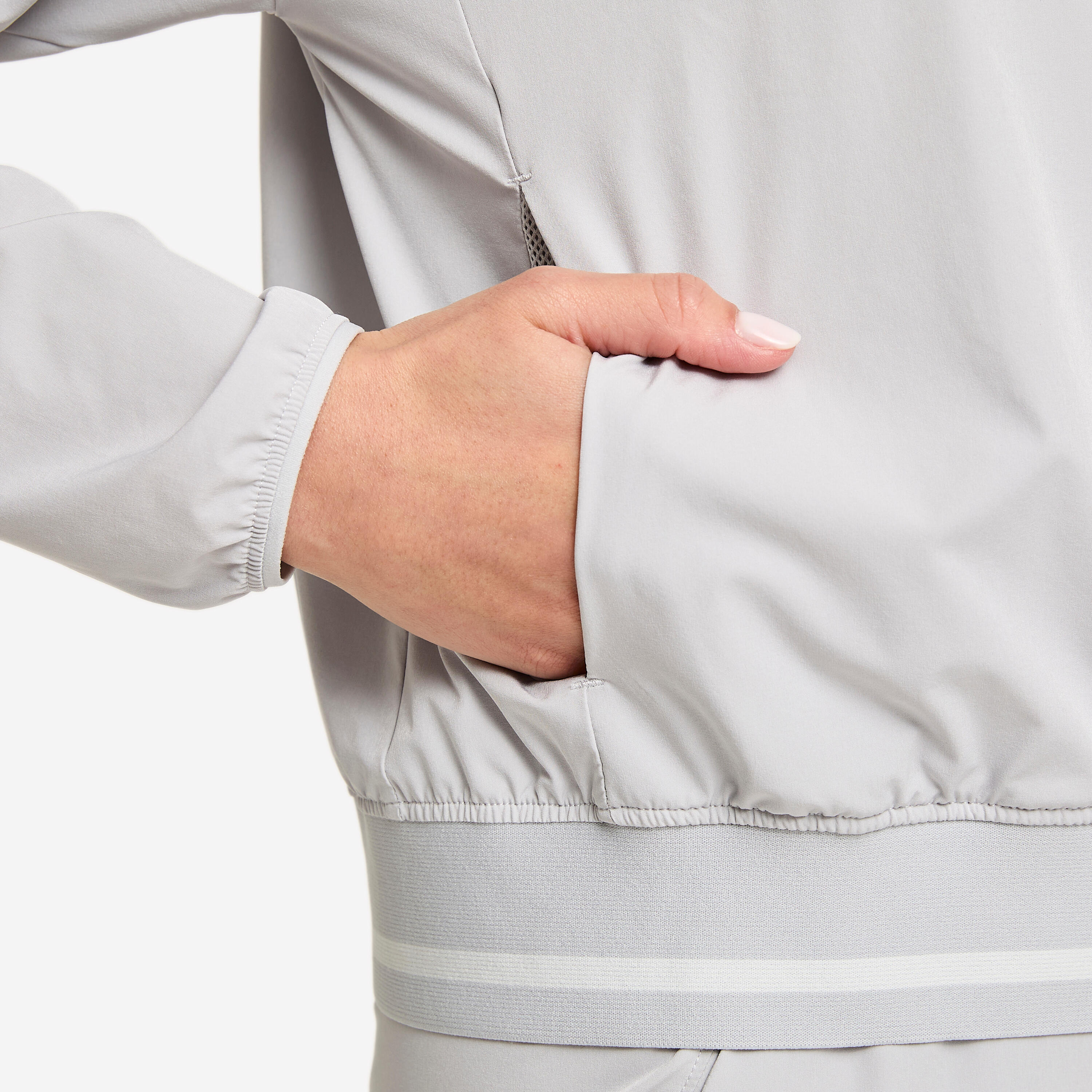 Women’s Half-Zip Woven Sweatshirt - DOMYOS