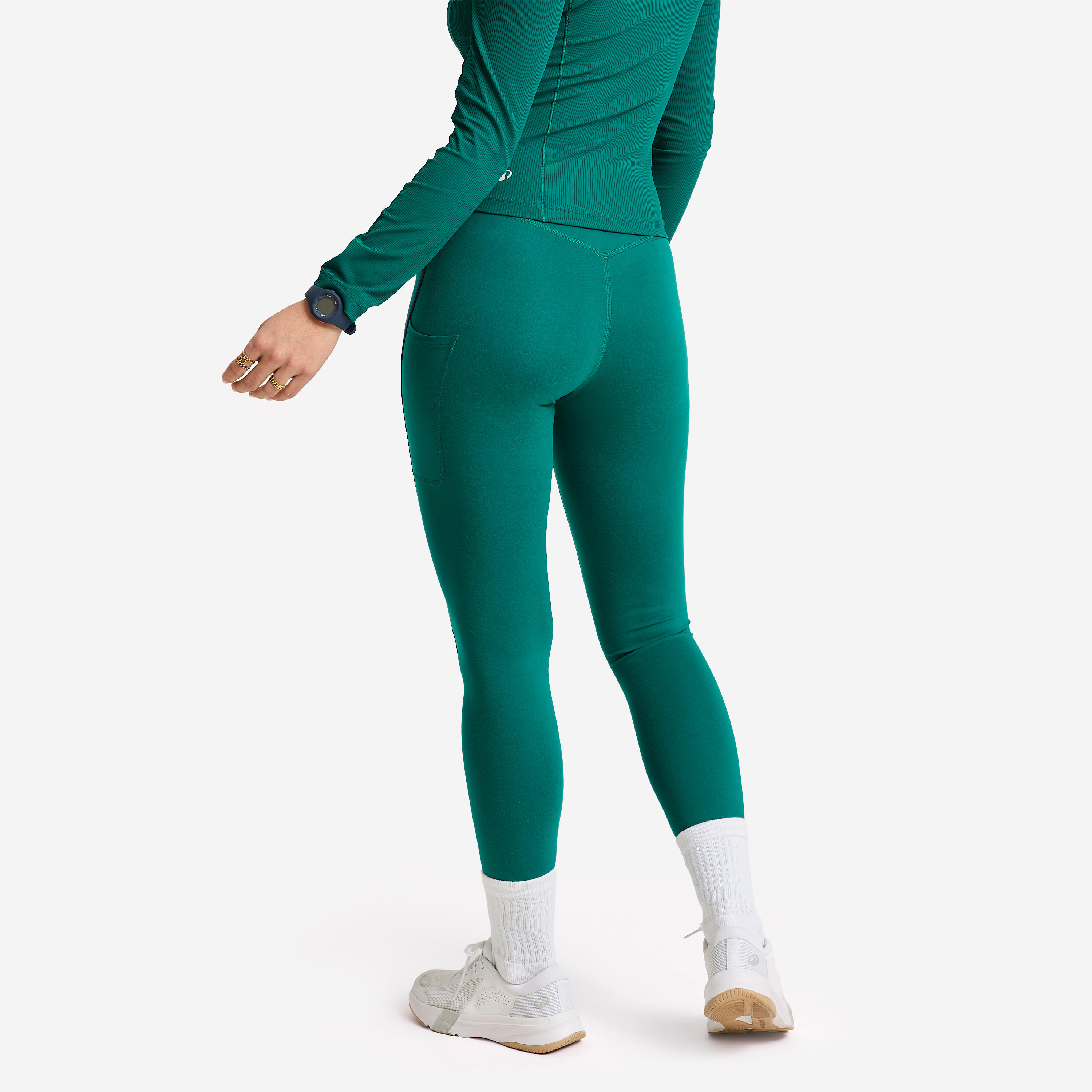 Legging avec bandes taille haute femme 3/6