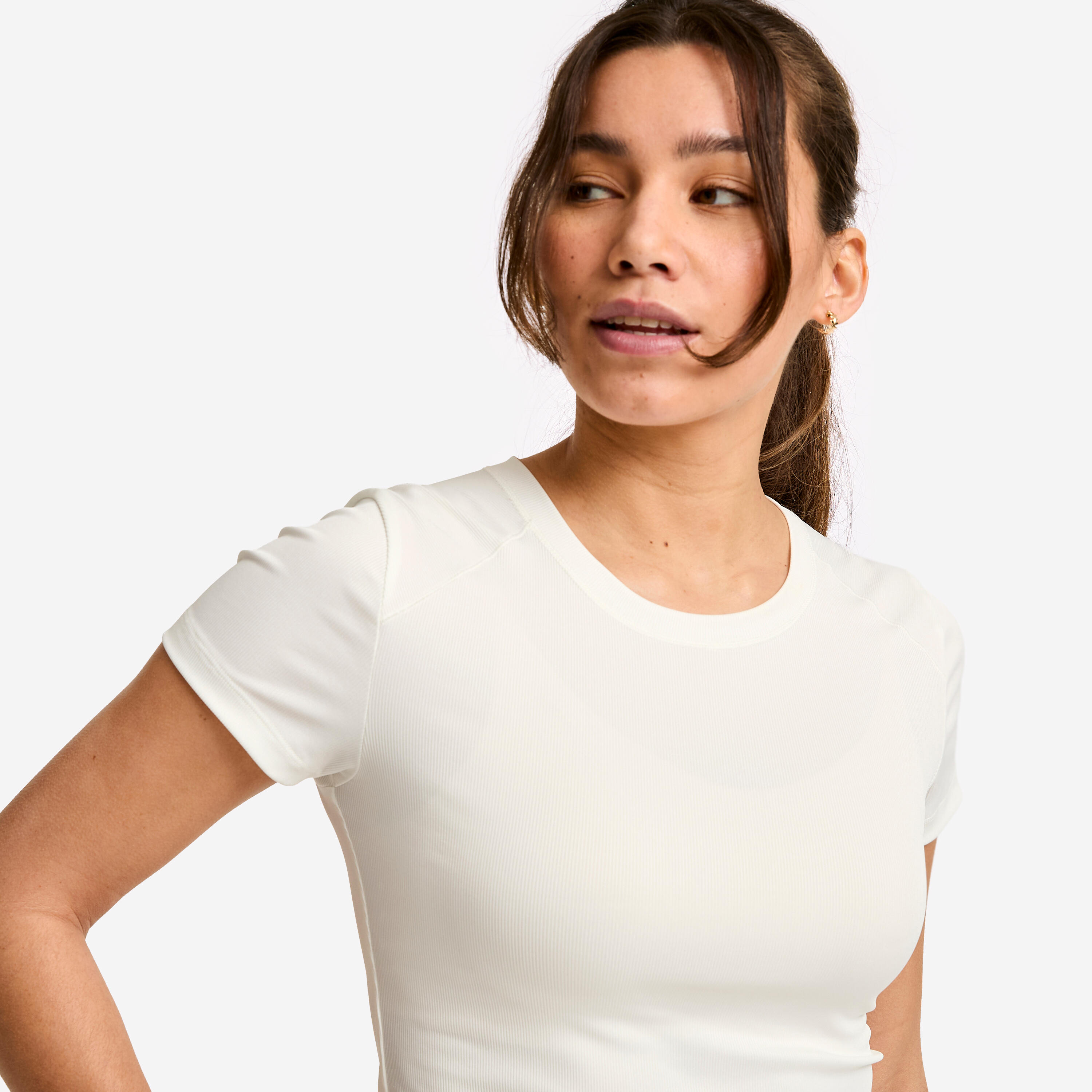 T-shirt côtelé femme 5/6