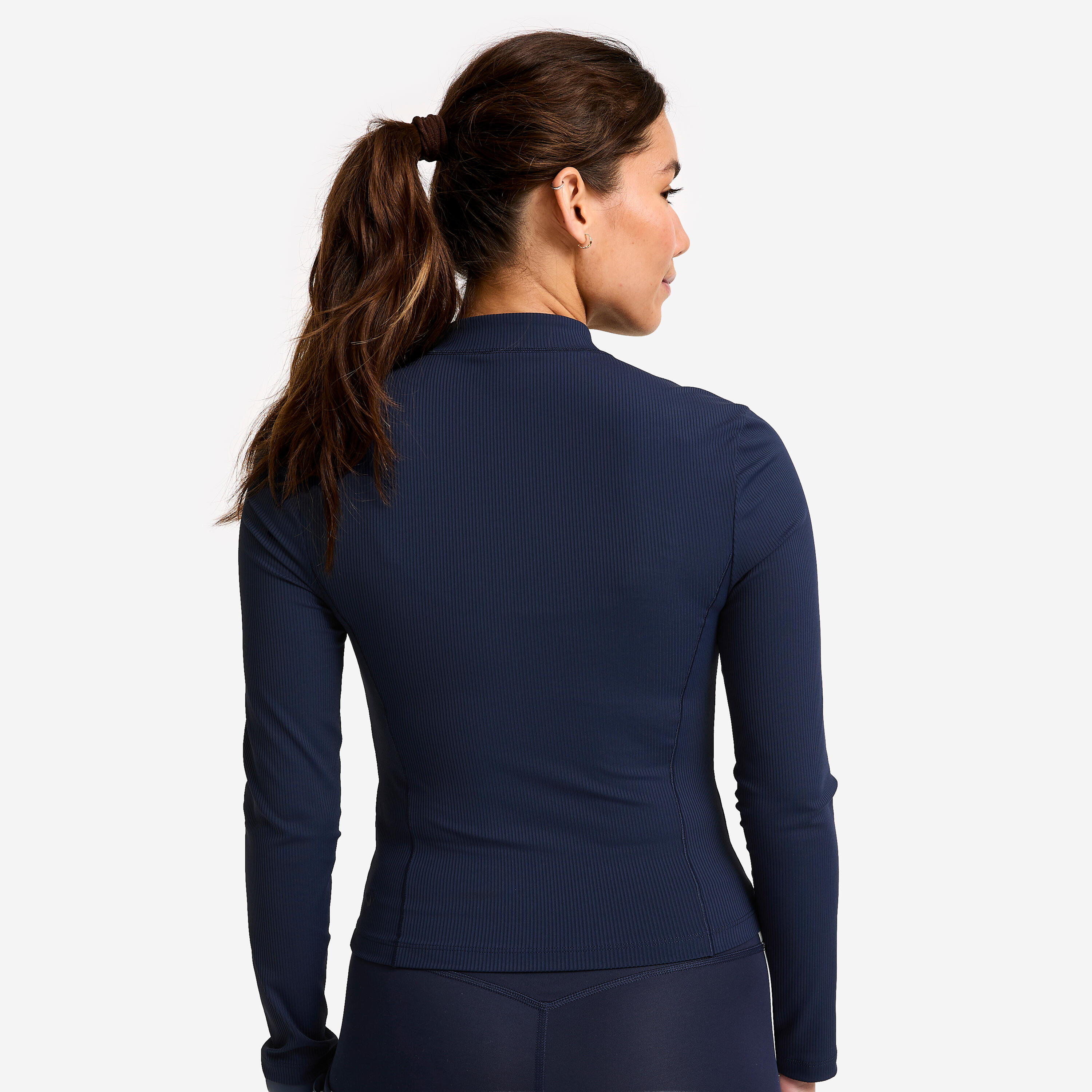 Chandail à manches longues à demi-zip femme 3/6