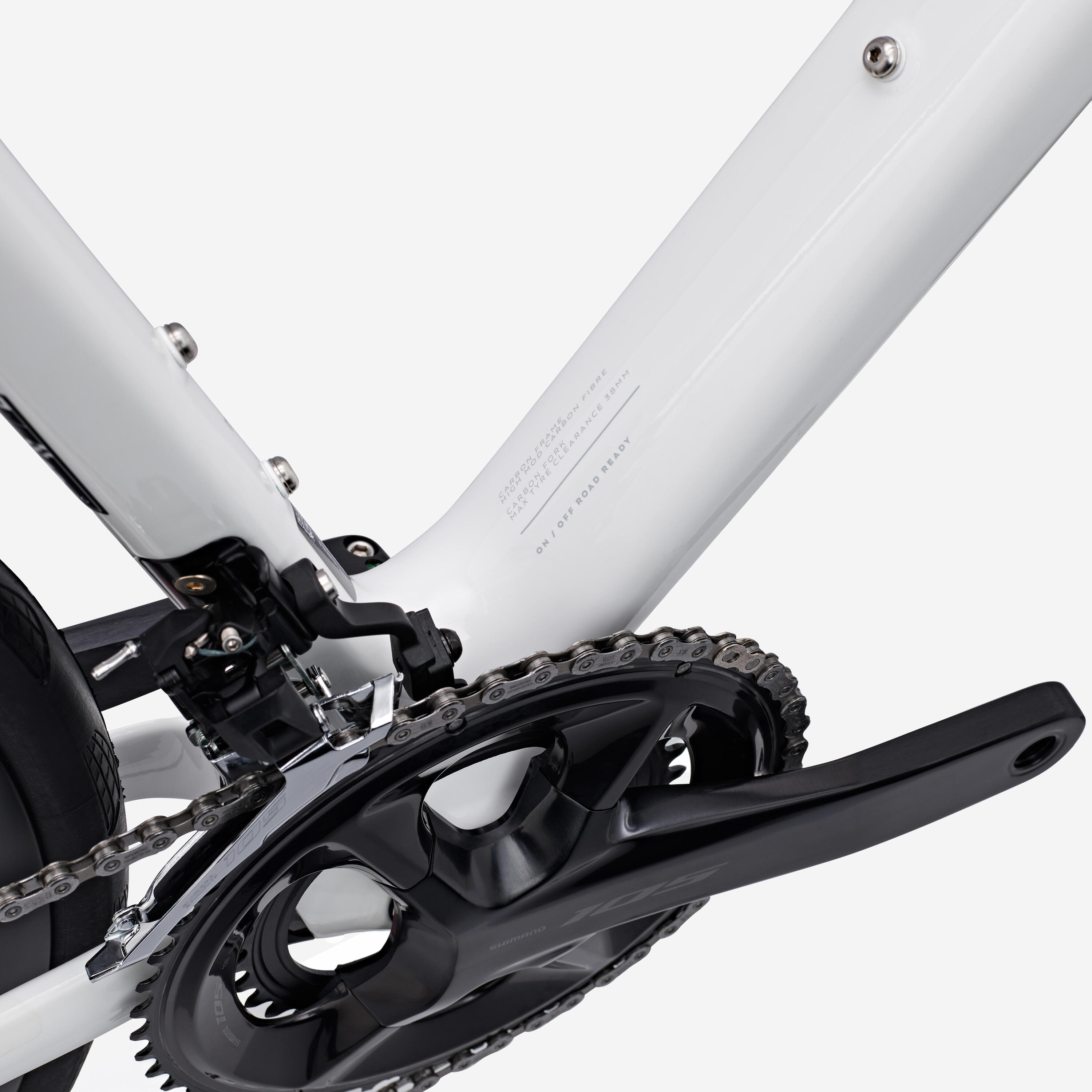 Vélo de route Shimano 105 2x12v, EDR CF 13/16