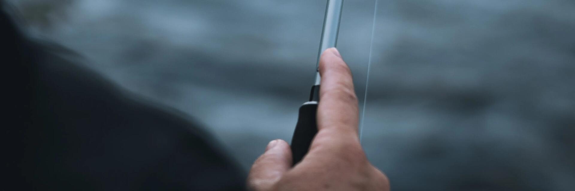 Canne à pêche l'arme absolu du pêcheur