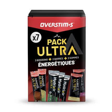 Pack Ultra nutrition énergétique boisson x3, gomme x2, barre x2