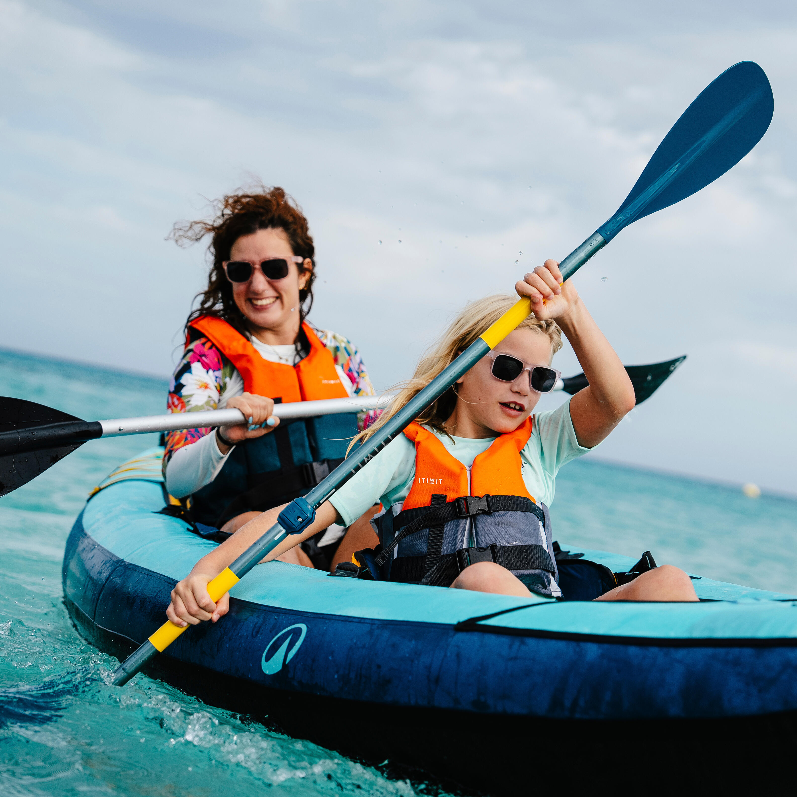 Kids' Adjustable Paddle - 100 - ITIWIT