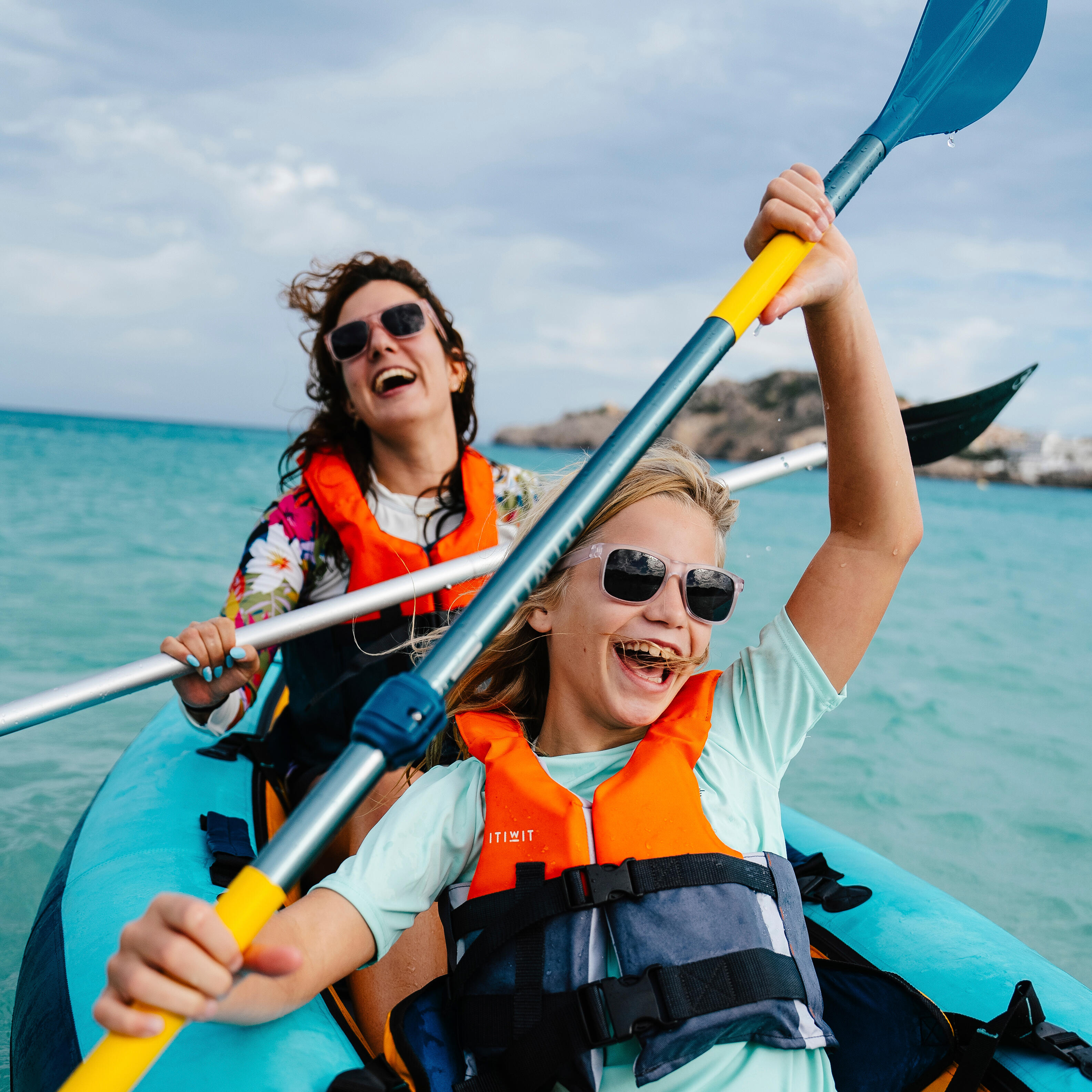 Kids' Adjustable Paddle - 100 - ITIWIT