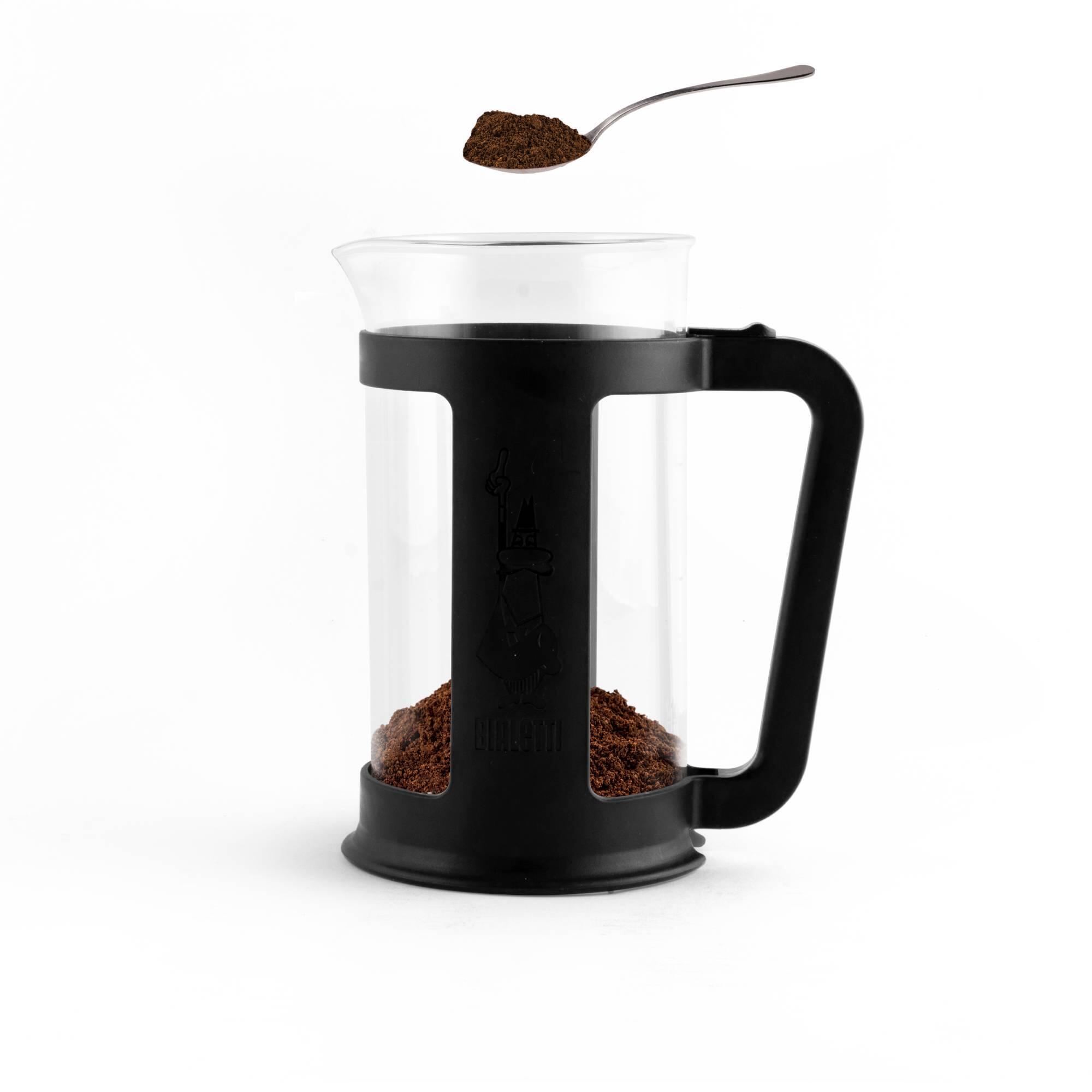 French press 1 liter, zwart 2/4