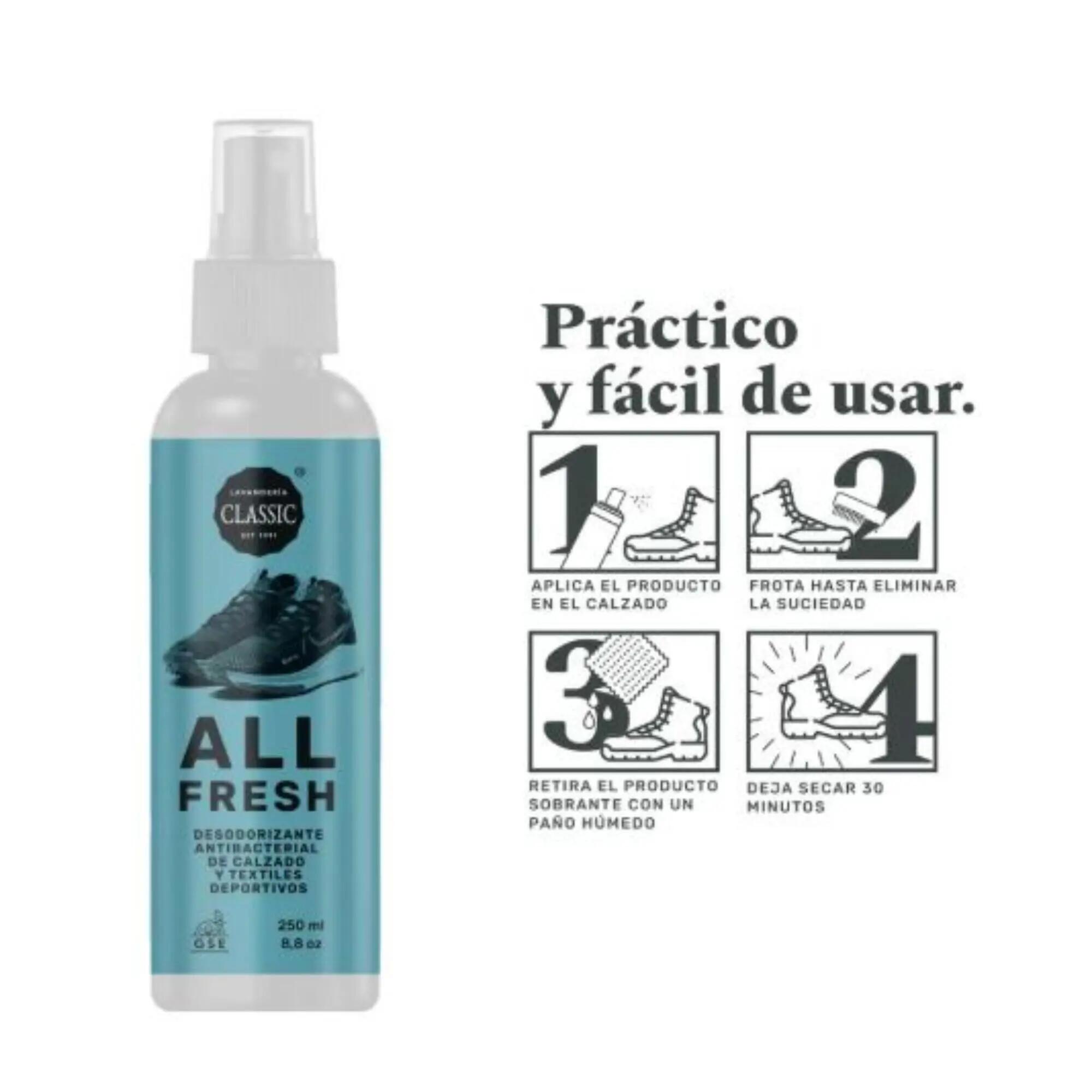 Desodorizante Antibacterial de calzado y textiles 250 ml 3/3