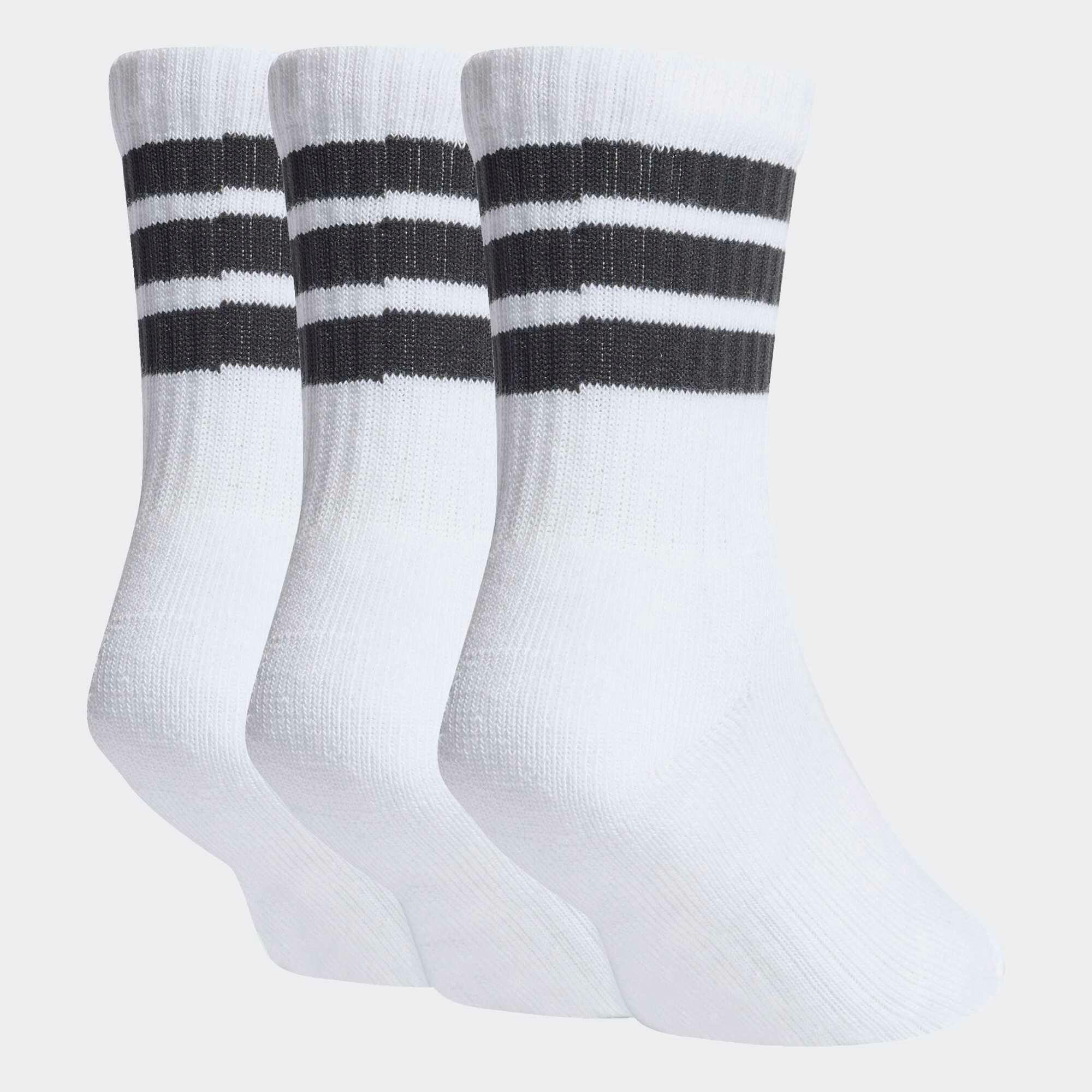 Chaussettes de sport Adidas Junior x 3 blanc 2/4