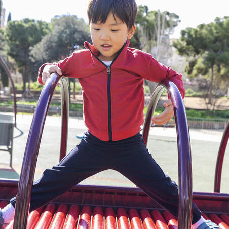 Спортивний костюм дитячий червоний/чорний