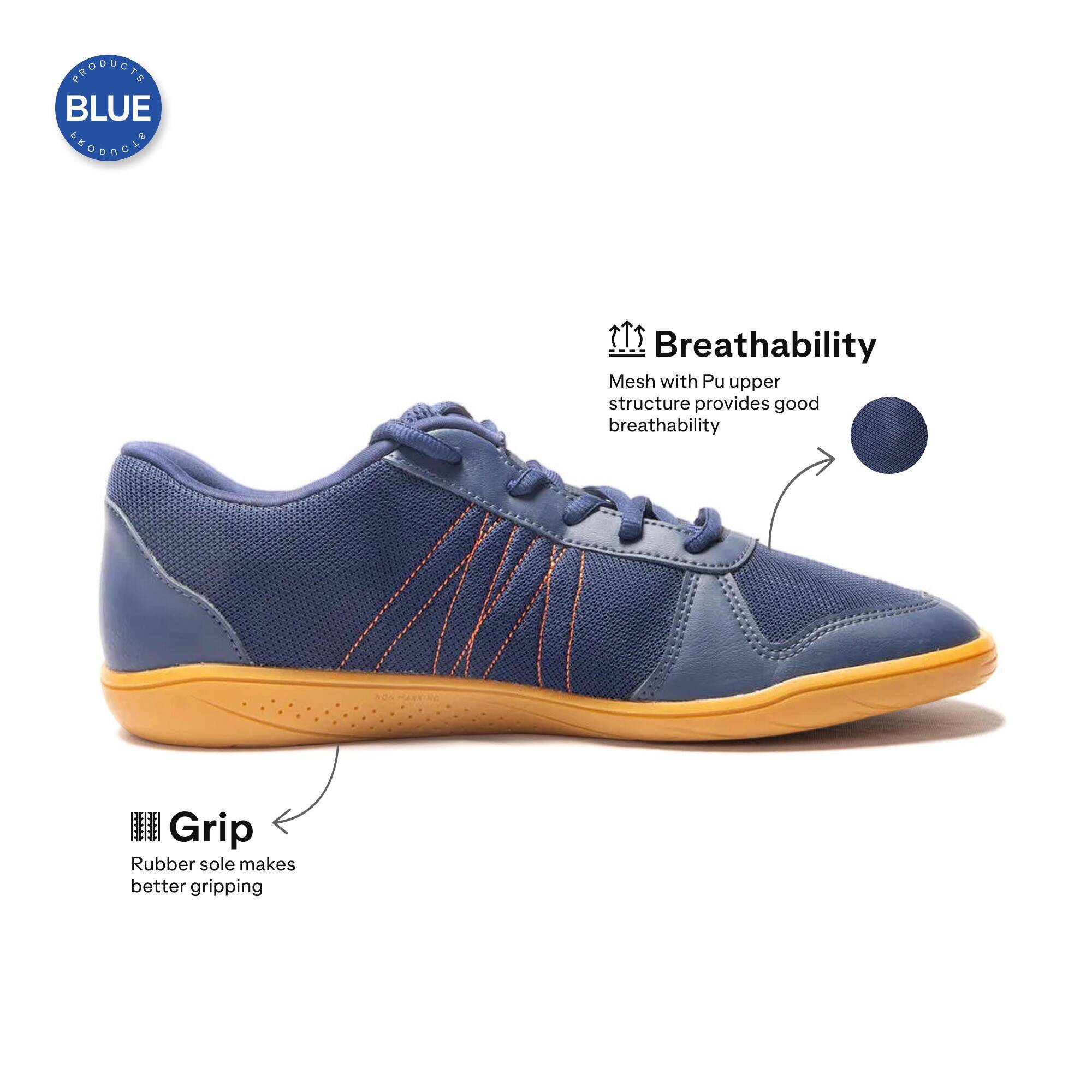 Unisex Badminton Shoes - Blue -  2