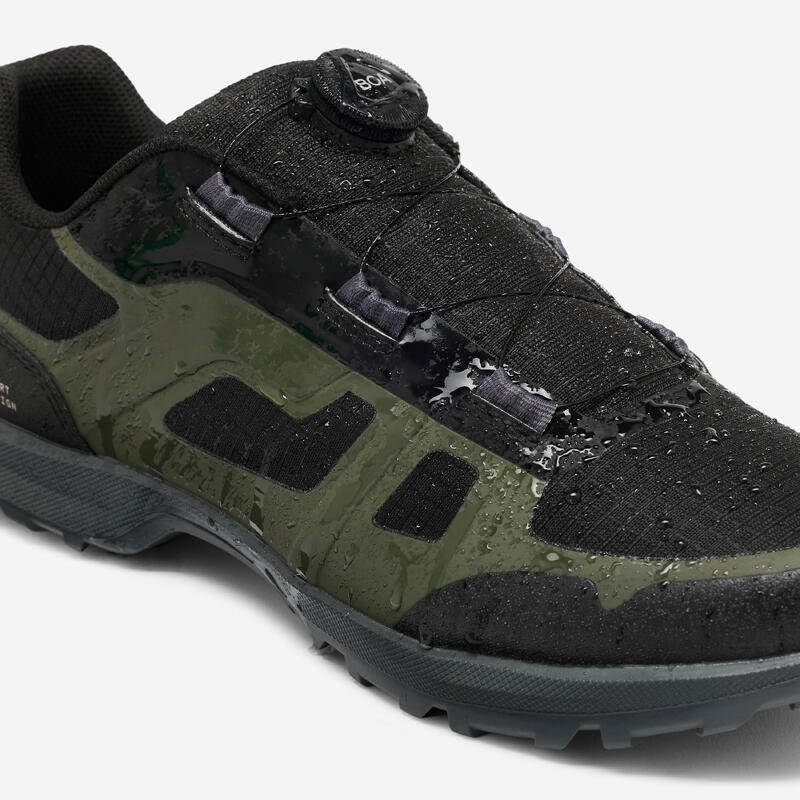 Încălțăminte ciclism MTB Giro Troop BOA Negru-Verde