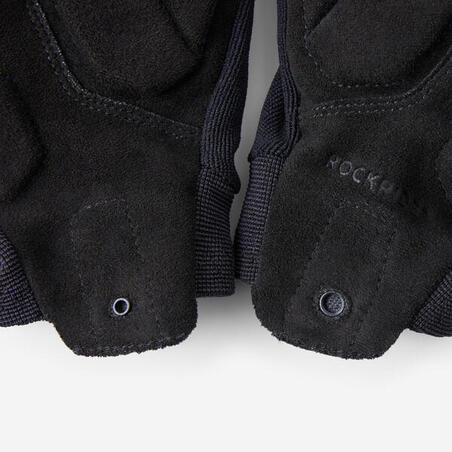 Рукавички 500 велосипедні чорні