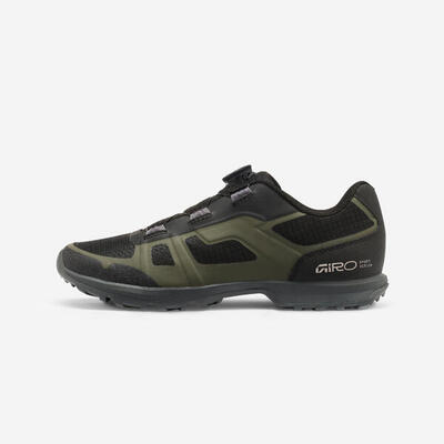 Scarpe mtb adulto GIRO TROOP BOA nero-verde